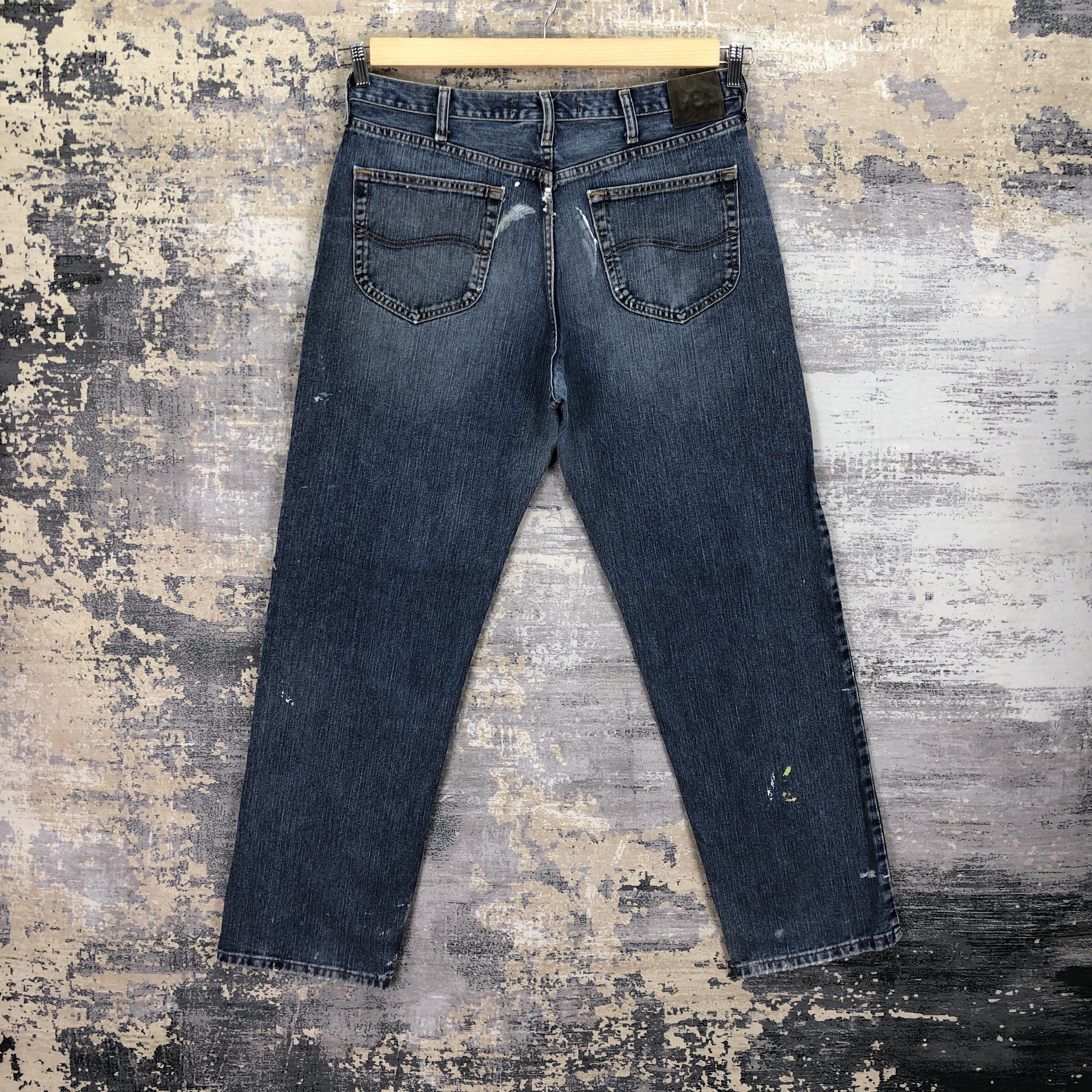 Wrangler Vintage Y2K Wrangler Faded Jeans Dirty Stone Wash Denim Pant Size US 34 / EU 50 - 2 Thumbnail