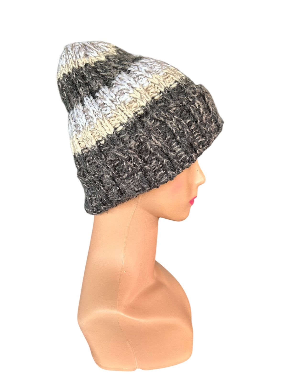 Japanese Brand × Kapital × Vintage Amina Crochet Knitted Beanie Hats Size ONE SIZE - 4 Thumbnail