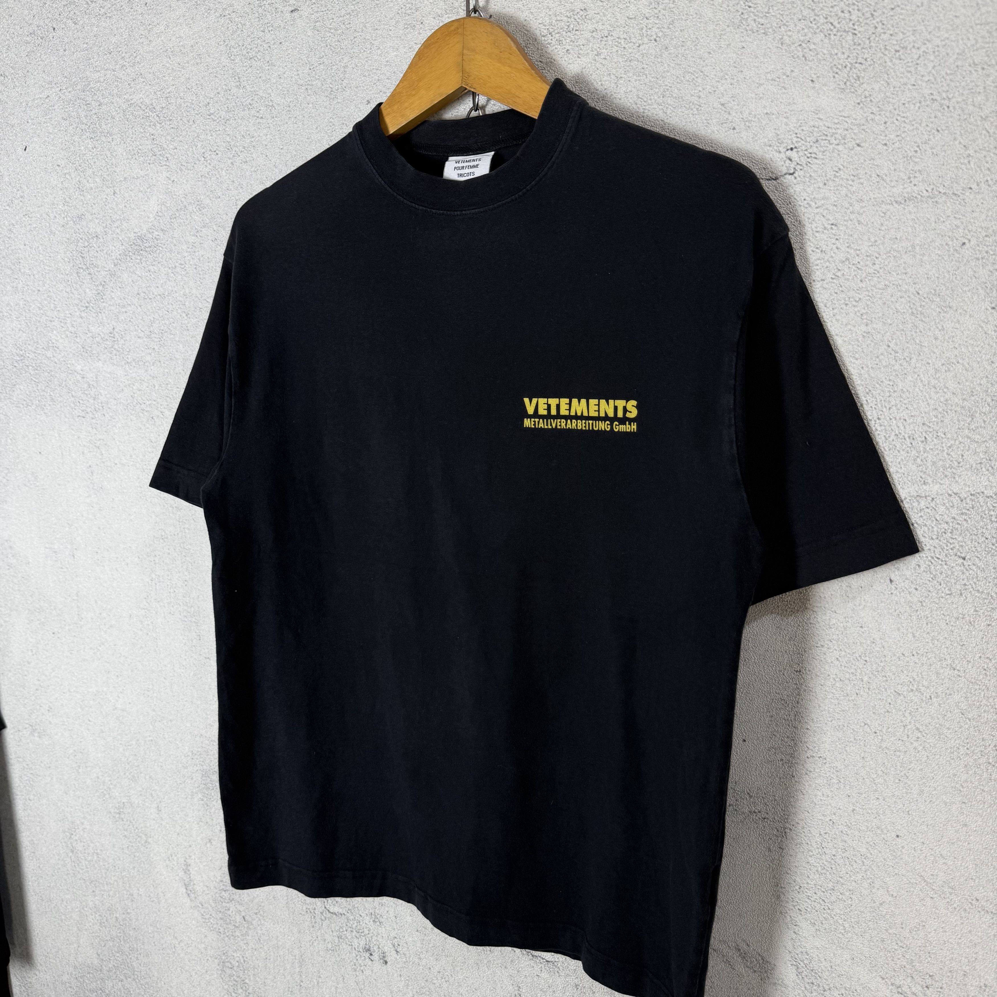 Vetements Vetements SS18 METALLVERARBEITUNG Tshirt Size US XS / EU 42 / 0 - 5 Thumbnail