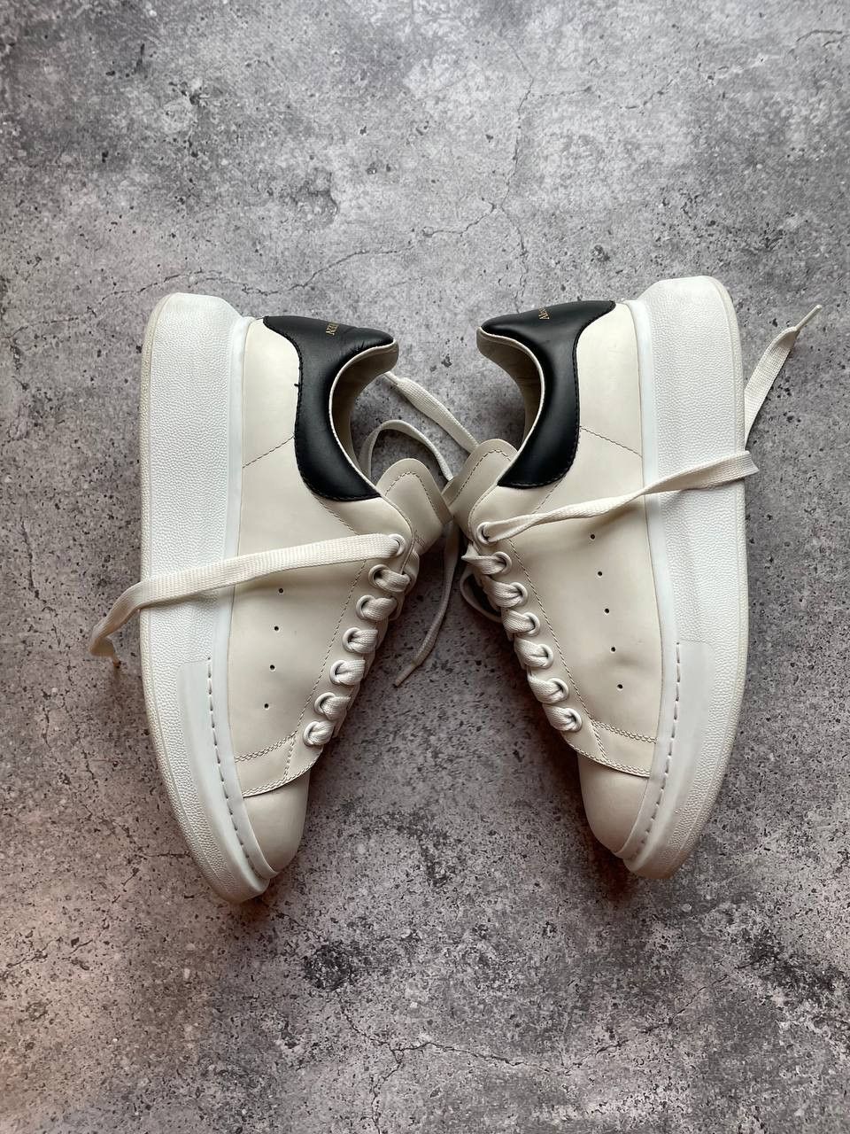 image of Alexander Mcqueen Oversized Sneaker in White, Women's (Size 9)