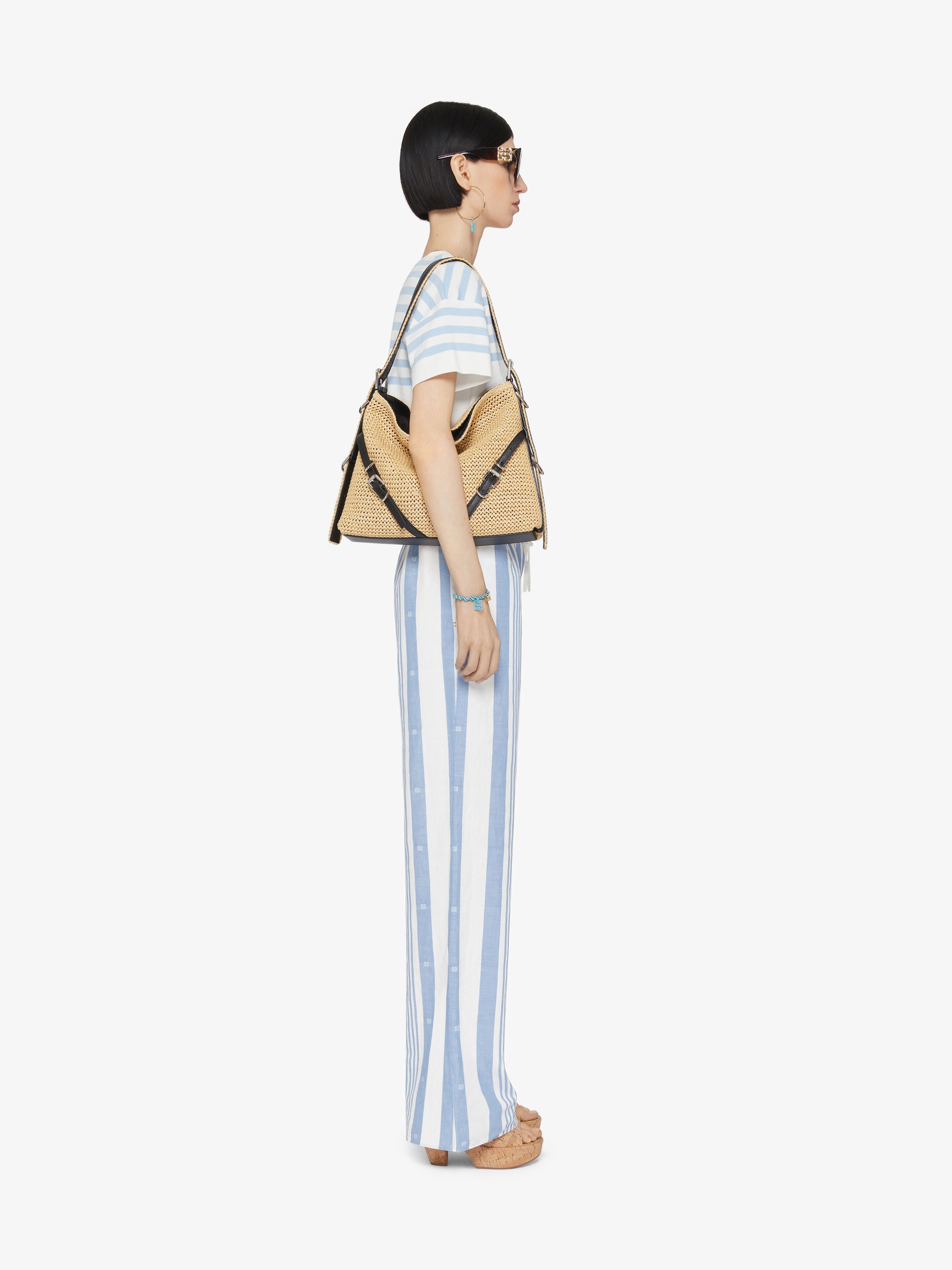 Givenchy o1w1db10825 Trousers in Blue/White Size 26" / US 2 / IT 38 - 3 Thumbnail
