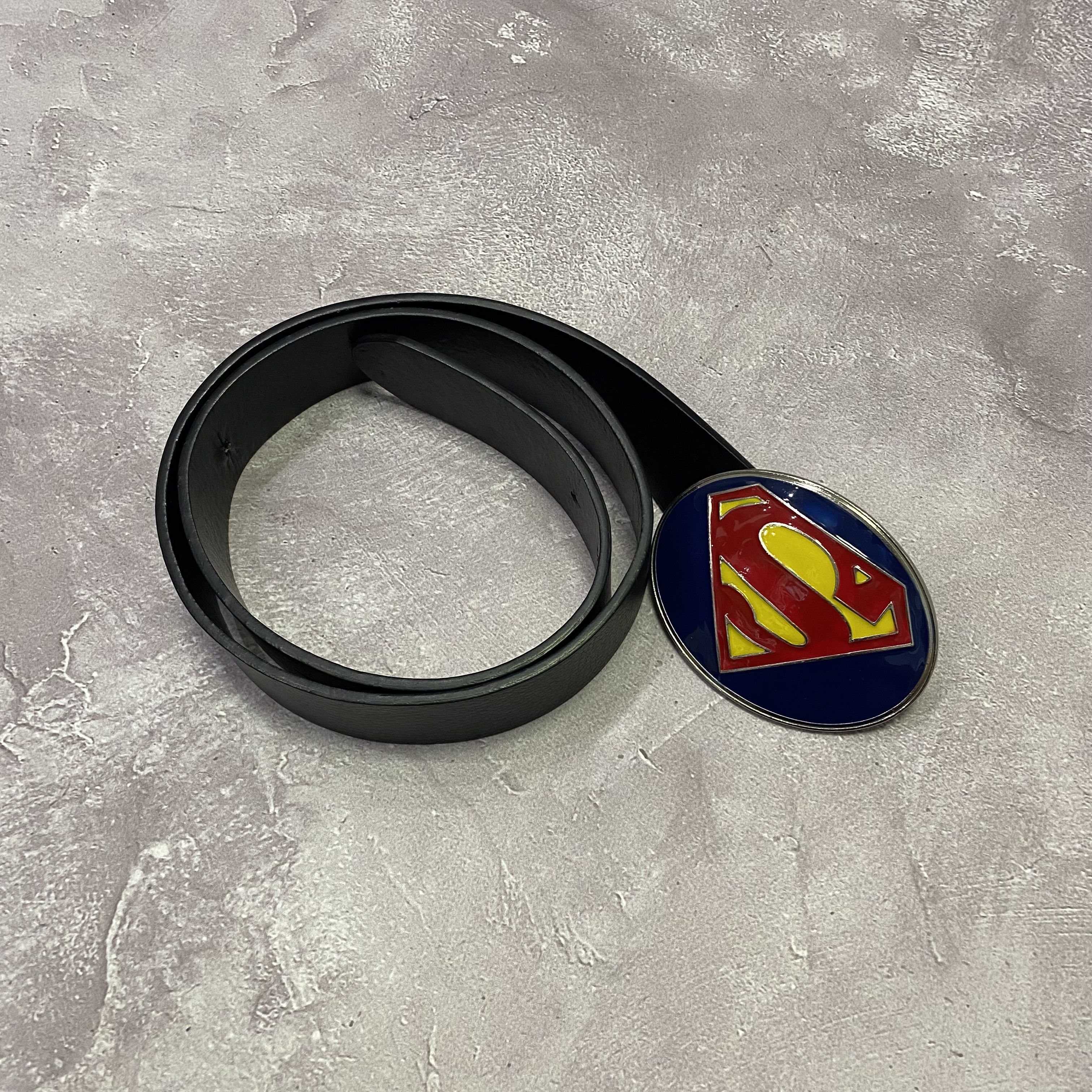 Marvel Comics Y2K Super Man Metal Buckle Belt Size ONE SIZE - 1 Thumbnail
