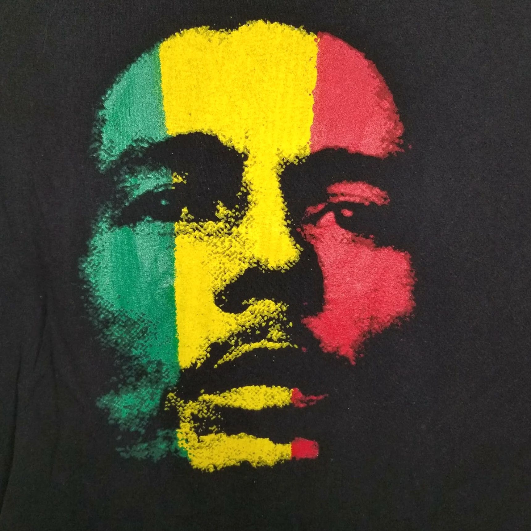 Vintage Yazbek Bob Marley T-Shirt Black Mens Short Sleeve M Size US M / EU 48-50 / 2 - 2 Thumbnail