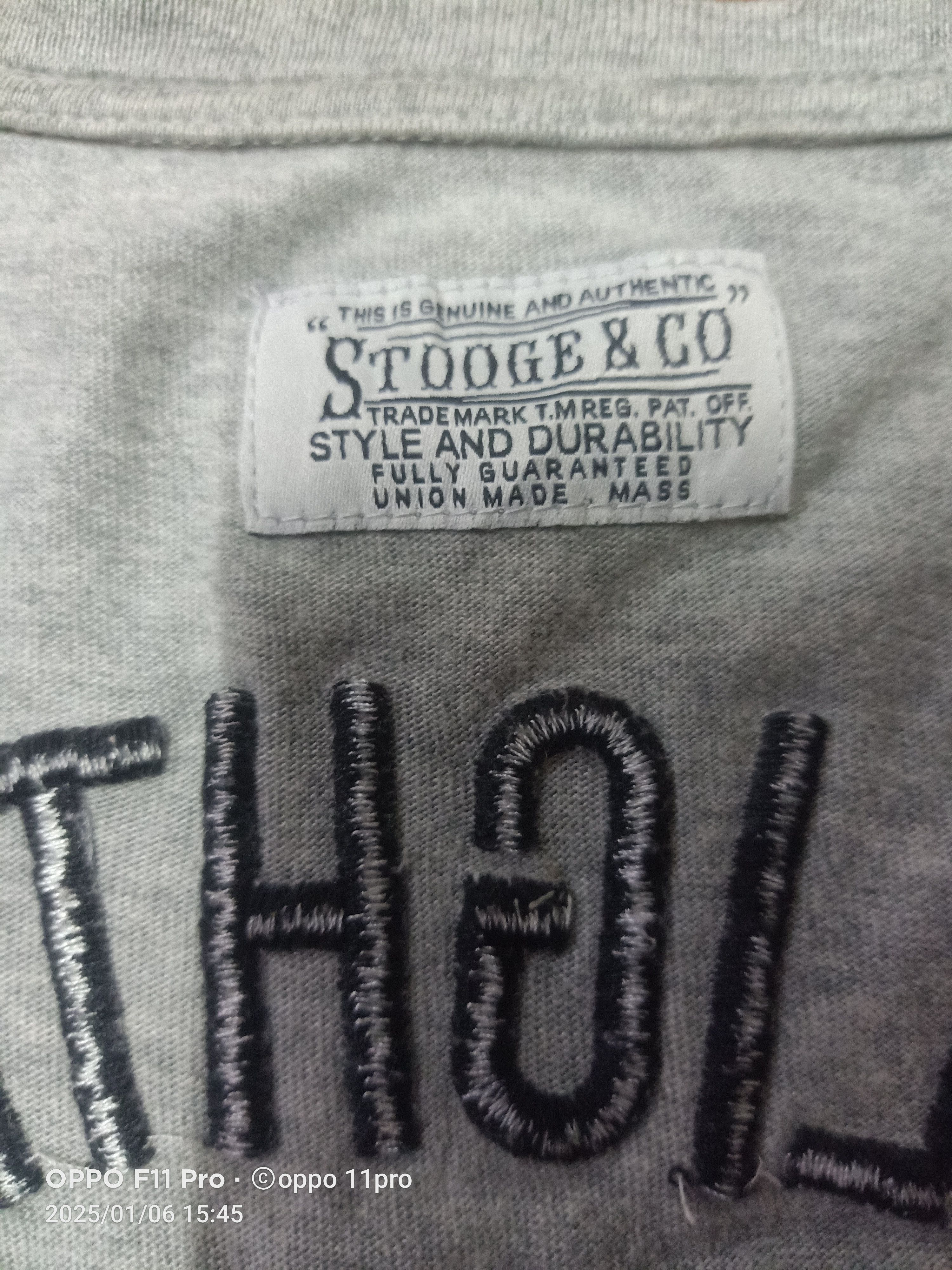 Japanese Brand Stooges &Co Men Long Sleeve Size US L / EU 52-54 / 3 - 10 Thumbnail
