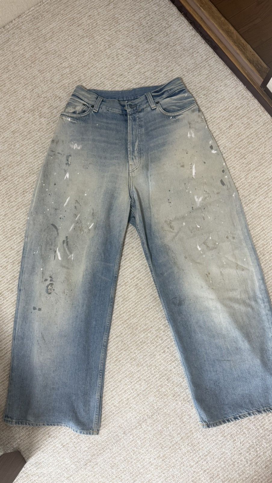 Acne Studios Acne 2023 splatter jeans Size US 30 / EU 46 - 1 Thumbnail