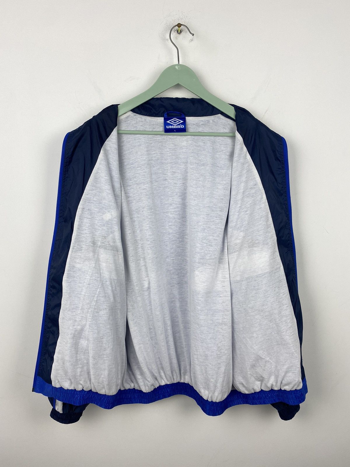 Umbro Vintage 90s Umbro Training Football Soccer Track Top Jacket Size US L / EU 52-54 / 3 - 11 Thumbnail