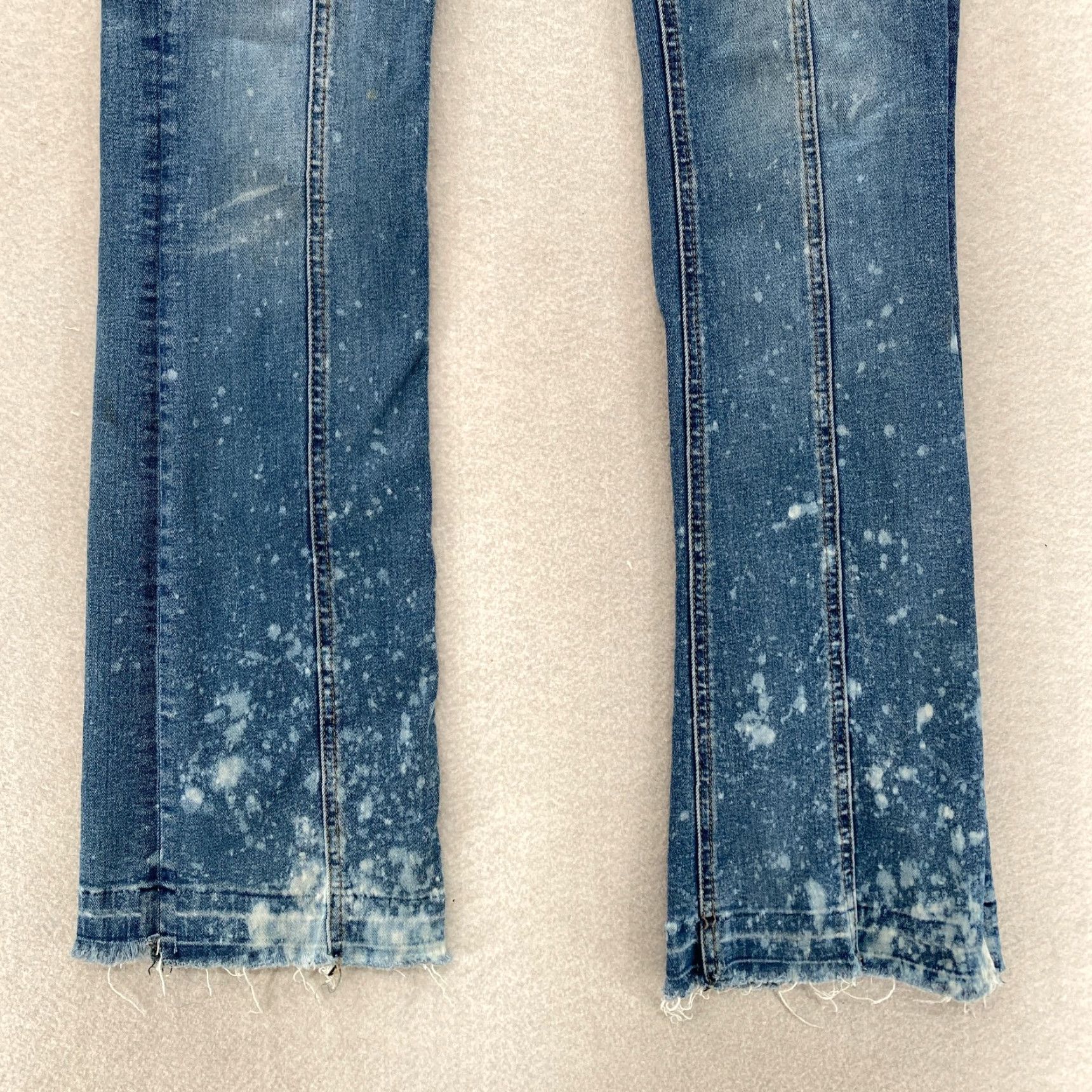 Denime Rock & Roll Cowgirl Jeans Women's 26x34 Bootcut Blue Stretch Denim Western Y2K Size 26" / US 2 / IT 38 - 3 Thumbnail