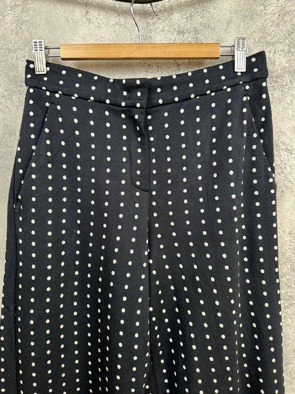 Max Mara Max Mara Luxury Polka Dot Trousers Dress Pants Relaxed Fit Size 30" / US 8 / IT 44 - 4 Thumbnail