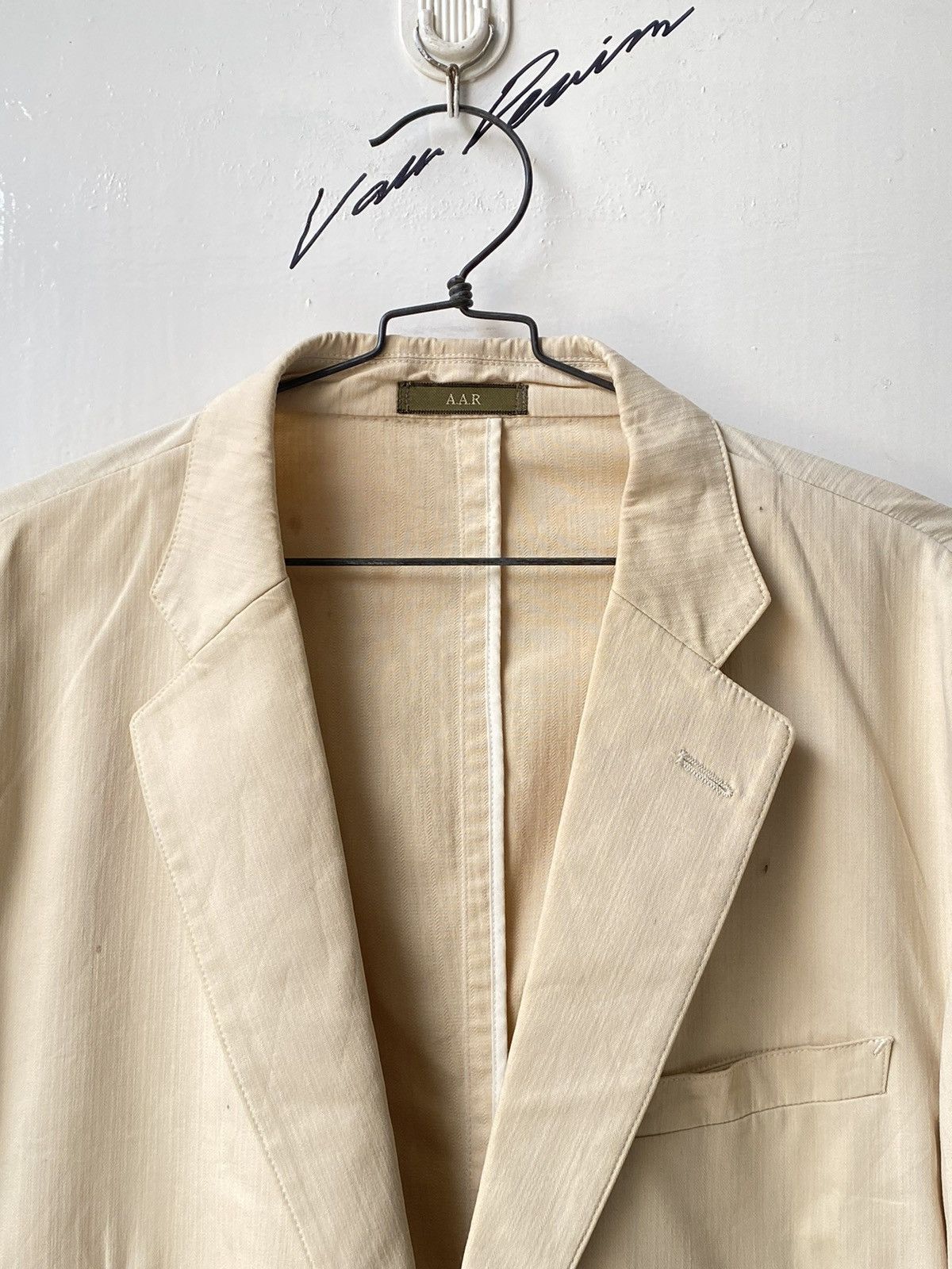 Yohji Yamamoto A.A.R Yohji Design Studio Suit Blazers Size 54L - 13 Thumbnail