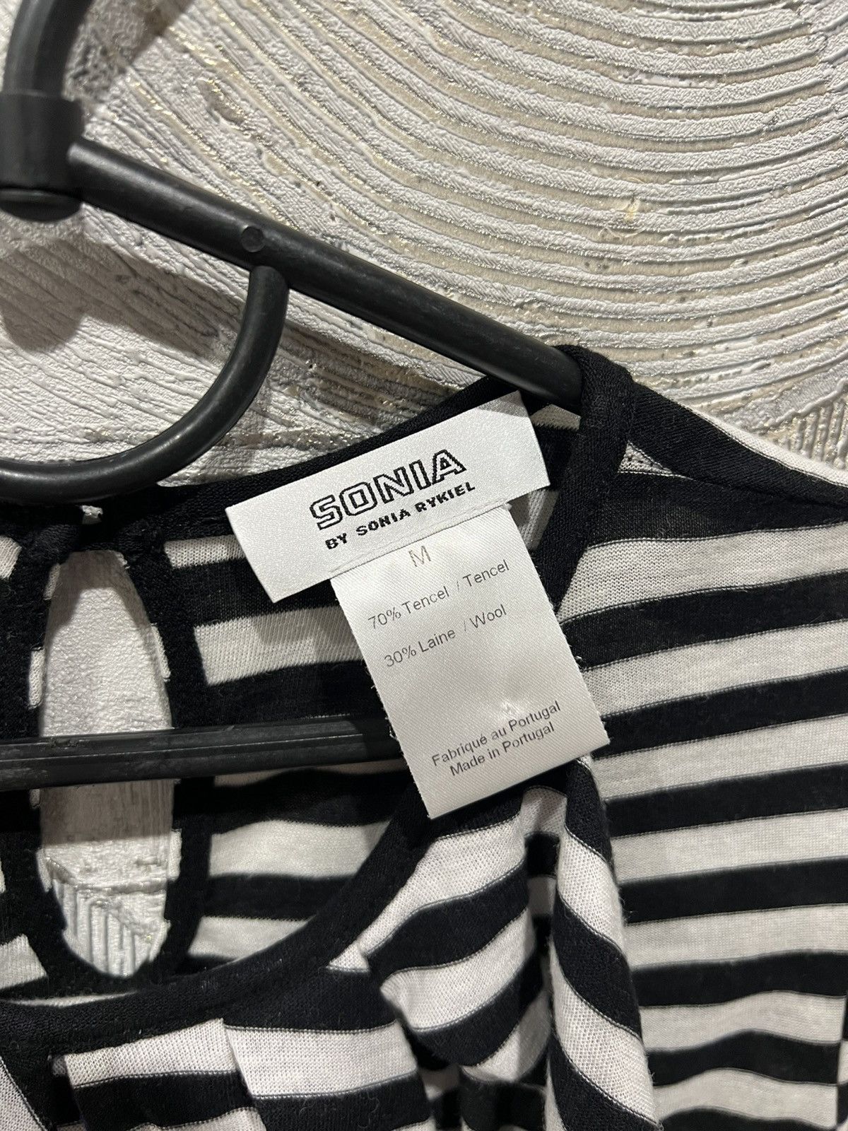 Japanese Brand × Sonia Rykiel Sonia Rykiel “Sonia” Striped Wool Top Blouse Shirt Size M / US 6-8 / IT 42-44 - 3 Thumbnail