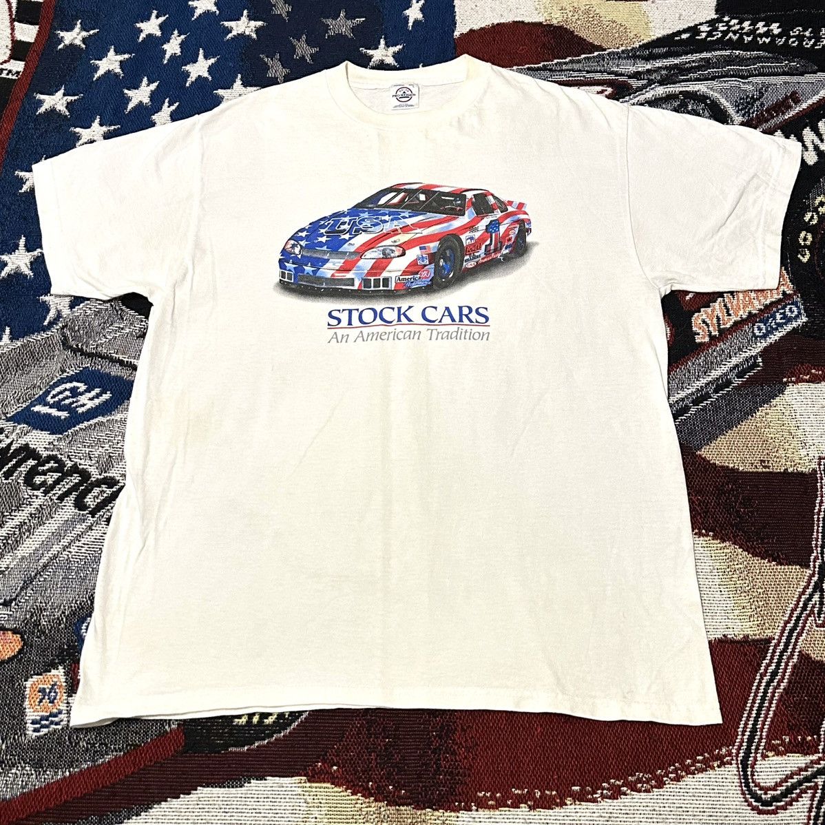 NASCAR × Vintage Stock Cars “An American Tradition” - NASCAR TSHIRT Size US L / EU 52-54 / 3 - 1 Thumbnail
