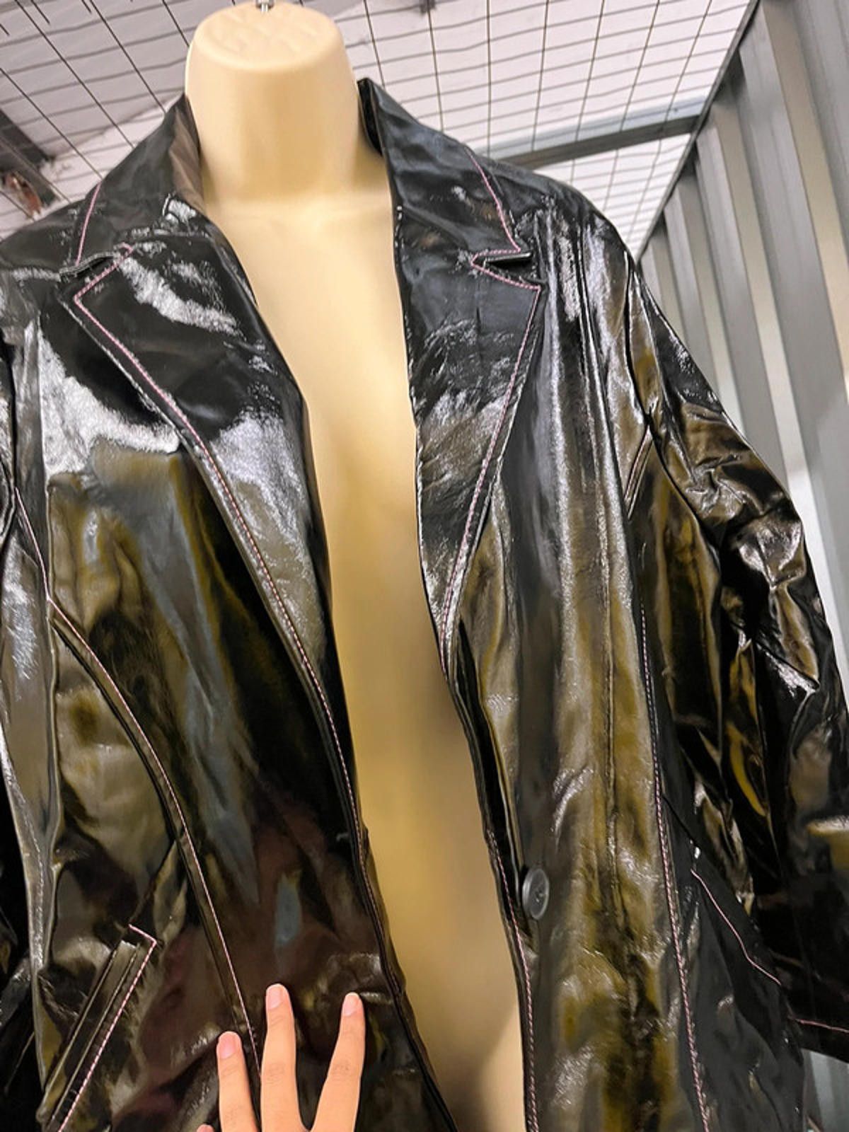 Asos Asos new vinyl coat Size M / US 6-8 / IT 42-44 - 3 Thumbnail
