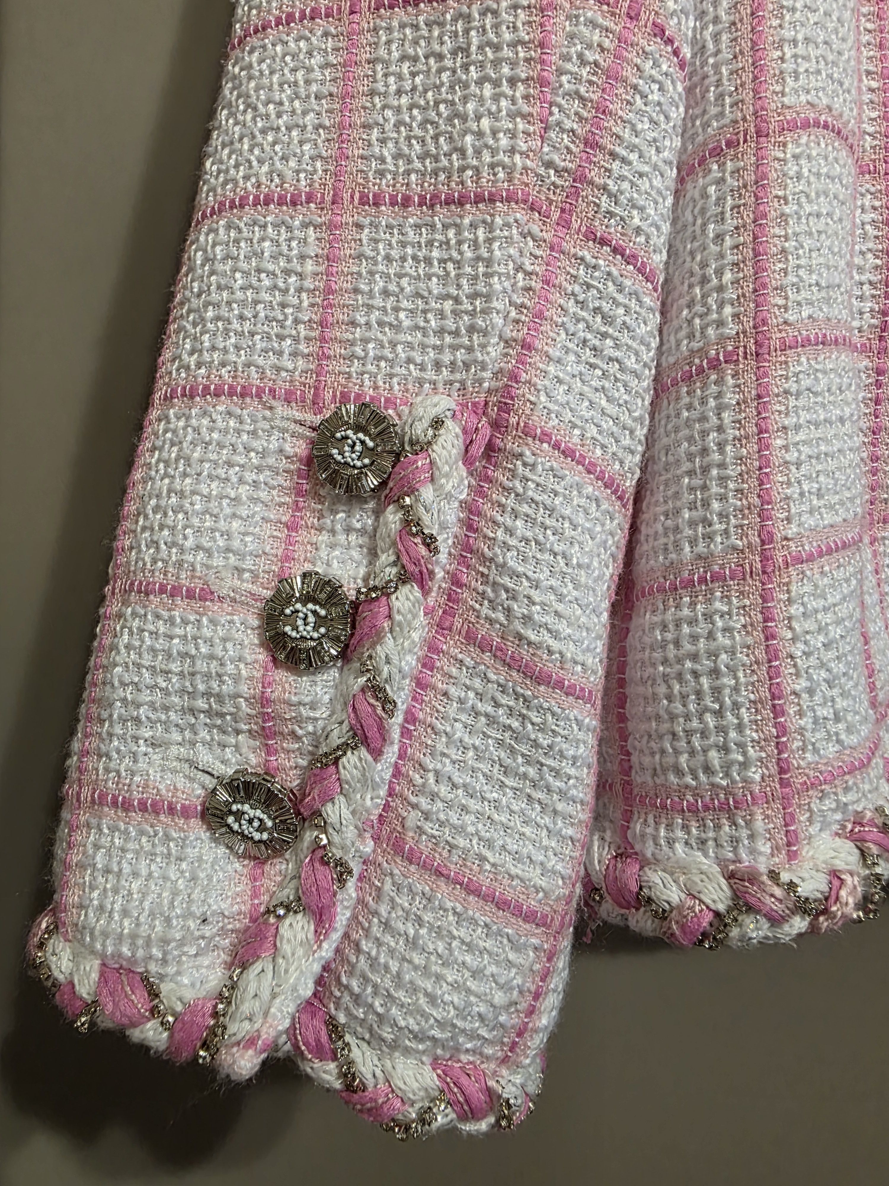 Chanel Chanel Tweed jasket Cruise 23C Monte-Carlo Runway size 40 Size M / US 6-8 / IT 42-44 - 18 Thumbnail