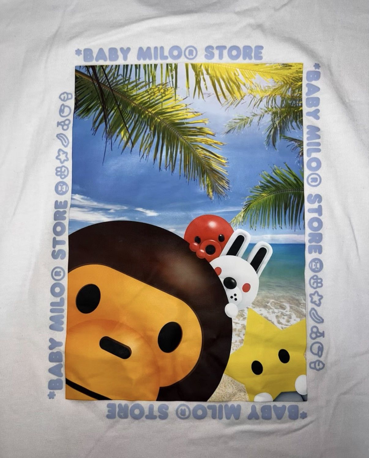 Bape BAPE OG Nigo era white short-sleeve tee Size US L / EU 52-54 / 3 - 8 Thumbnail