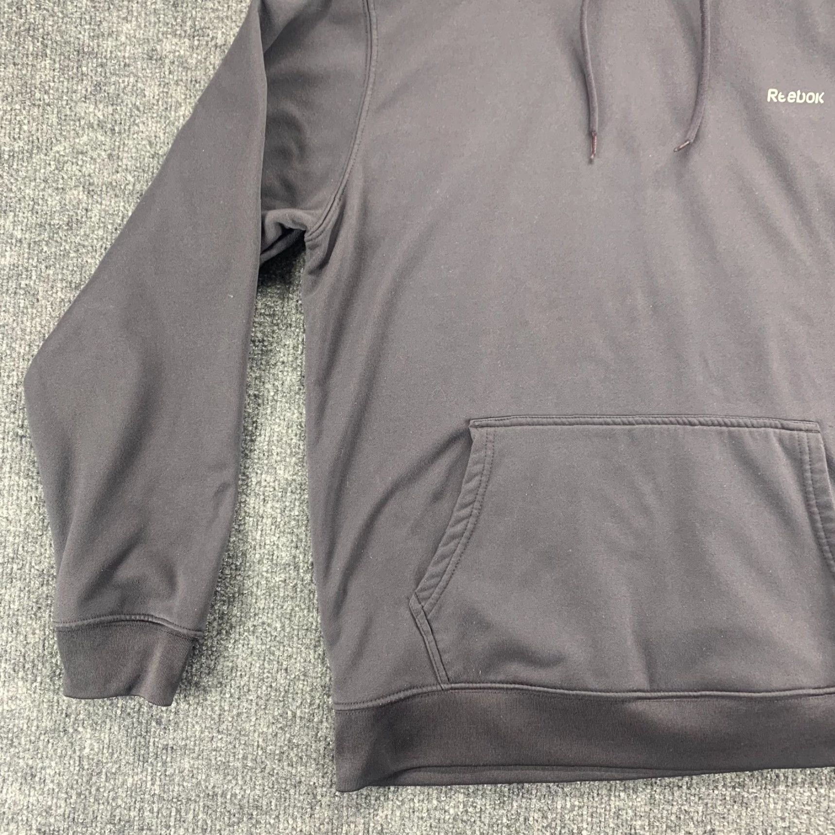 Reebok Reebok Hoodie Mens Medium Gray Pullover Active Drawstring Pocket Hooded Outdoor Size US M / EU 48-50 / 2 - 7 Thumbnail