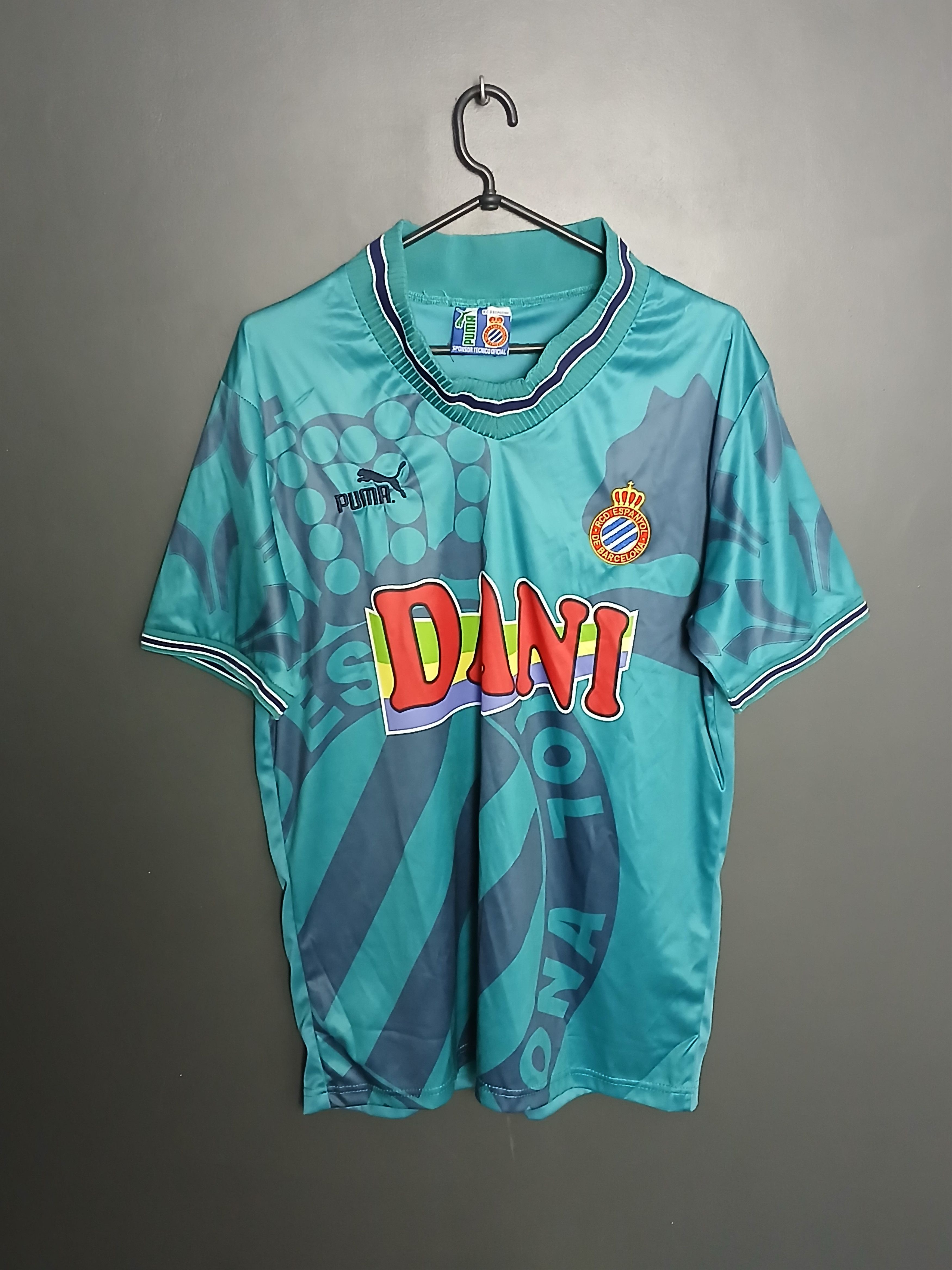Other Espanyol 96/97 Away Football Jersey T-Shirt Size US M / EU 48-50 / 2 - 1 Thumbnail