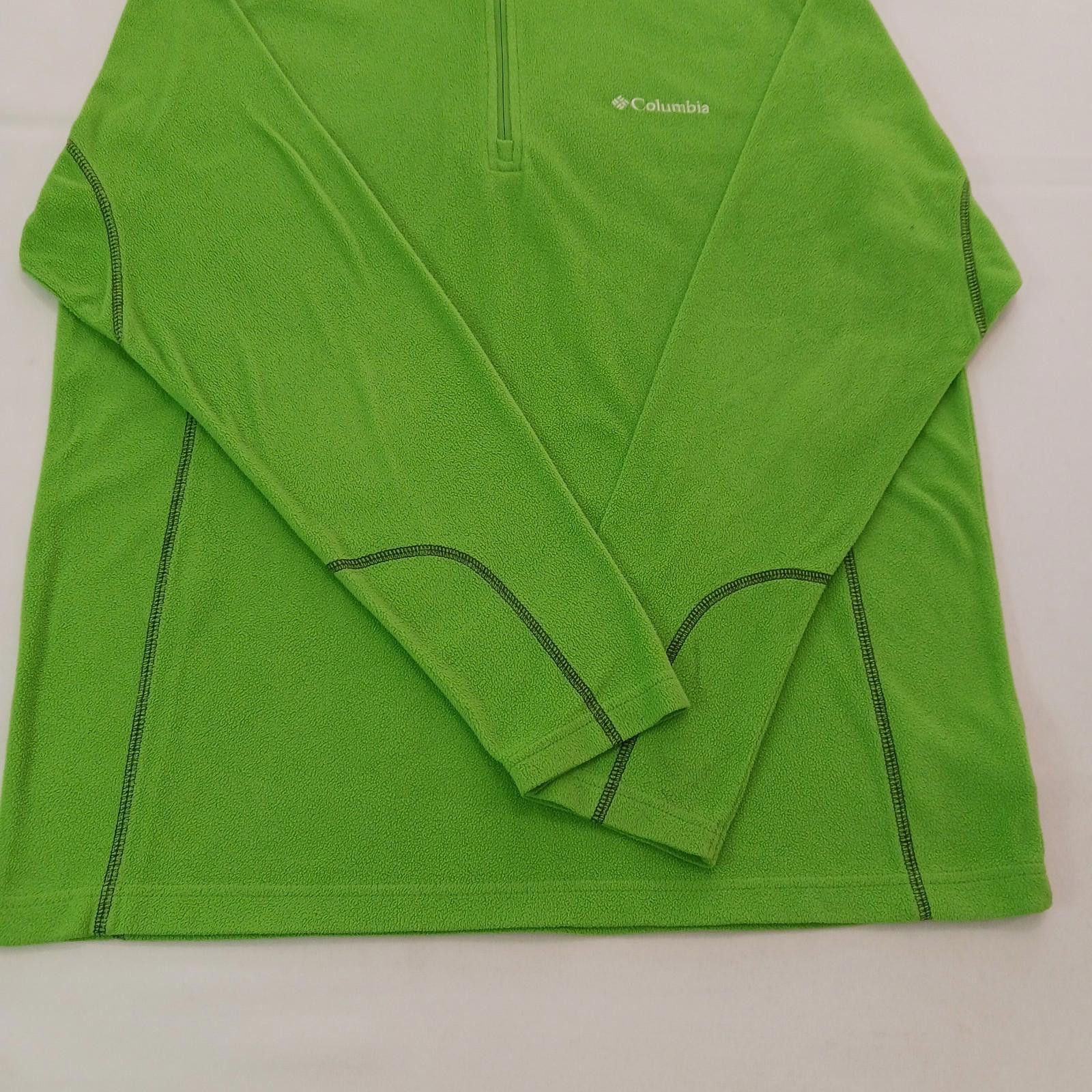Columbia Columbia EM6503 Men Green Klamath Range 1/2 Zip Sweatshirt M Size US M / EU 48-50 / 2 - 12 Thumbnail