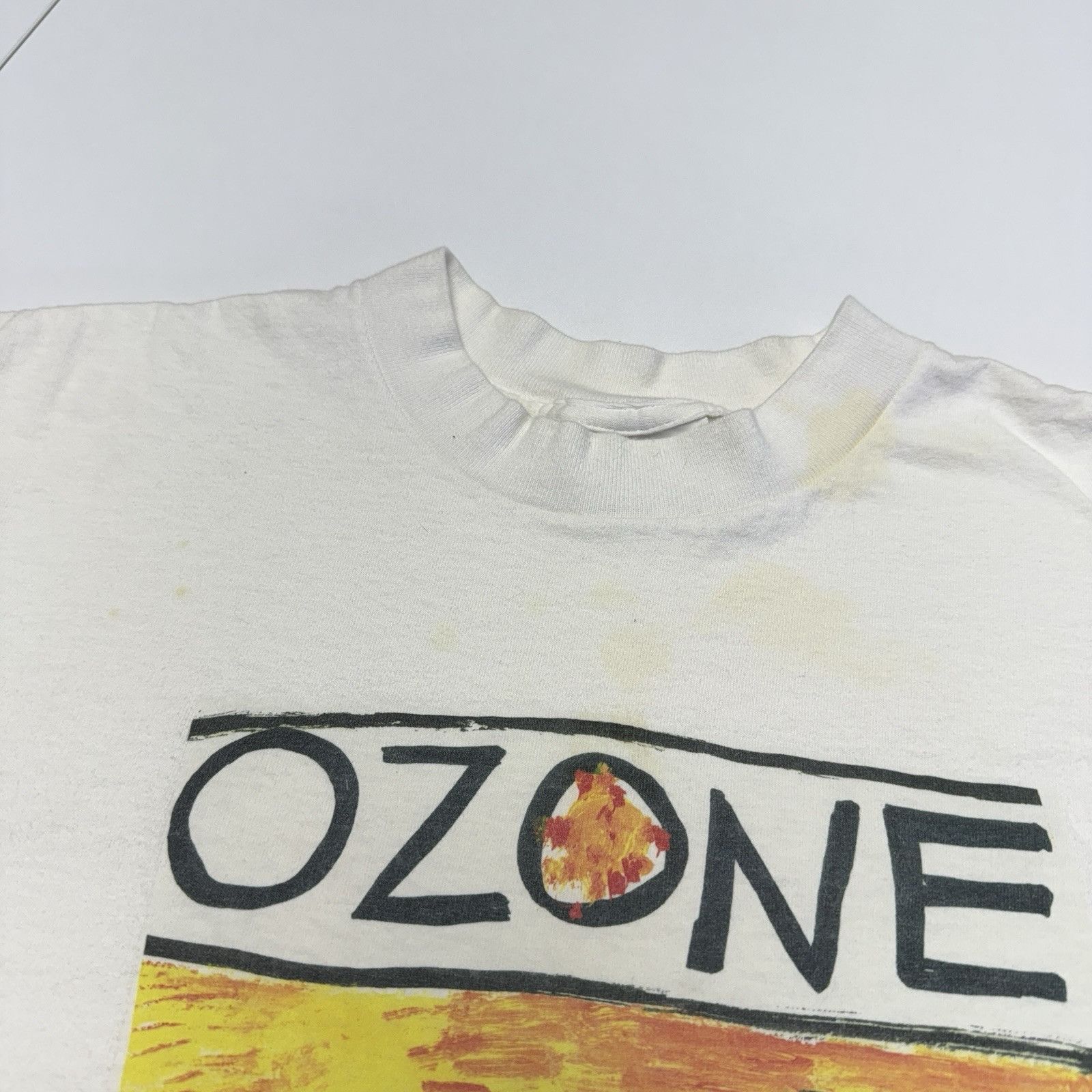 Vintage Vintage Andy Kane Art T Shirt Mens Large White Ozone 90s Y2K Size US L / EU 52-54 / 3 - 4 Thumbnail