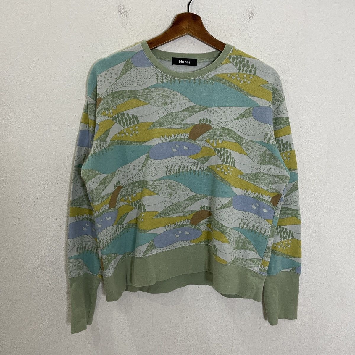 Ne-Net Vintage Ne-net By Issey Miyake Sweatshirt Size L / US 10 / IT 46 - 1 Thumbnail