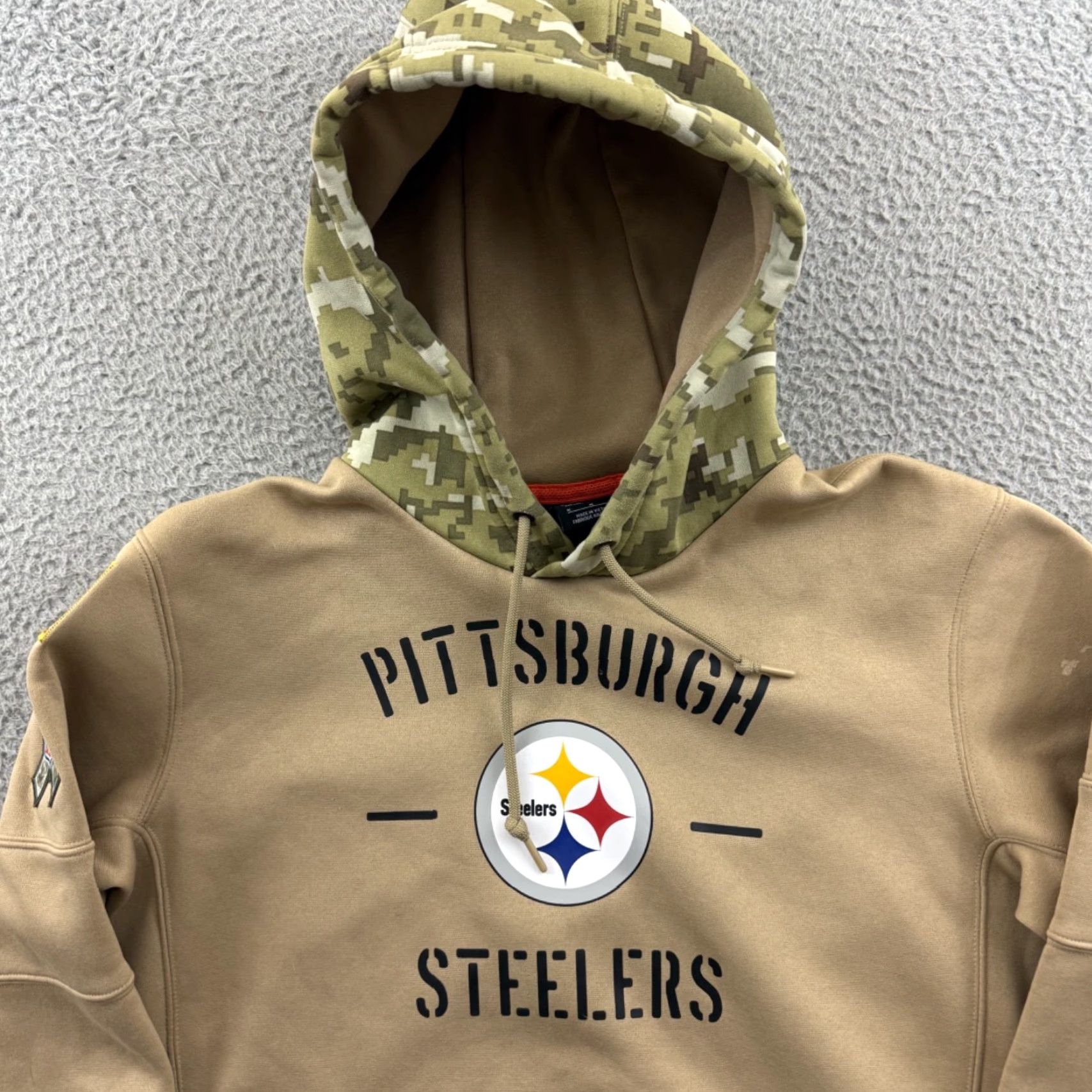 Nike Nike Steelers Sweatshirt Mens Hoodie NFL Salute to Service Football Hoodie Pullover Crew Neck Multicolor 27 22 Size US M / EU 48-50 / 2 - 3 Thumbnail