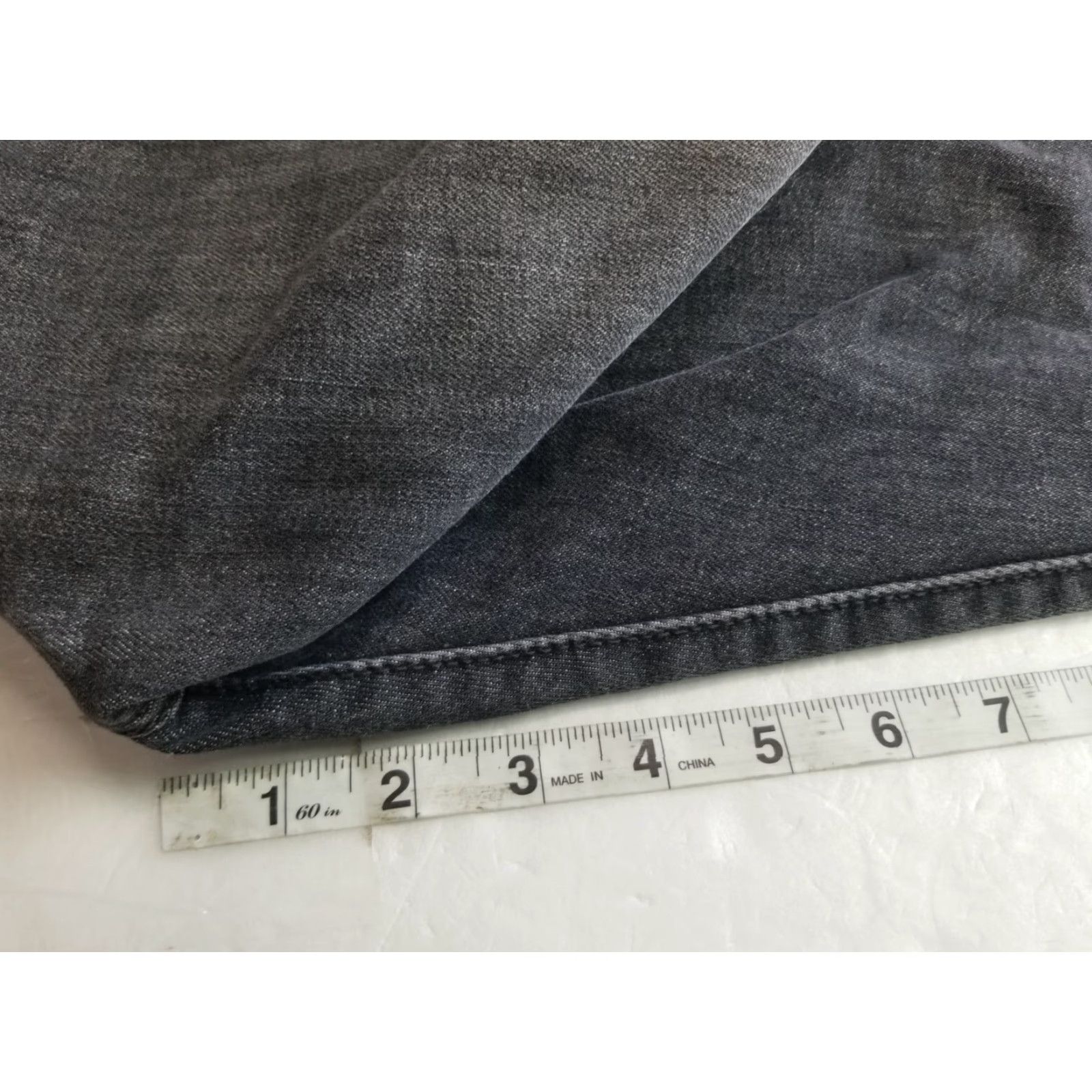Levi's Levi's Wedgie Skinny Jeans Womens Size 25 Black High Rise Button Fly Denim 90s N/A Size 42" / US 20 - 5 Thumbnail