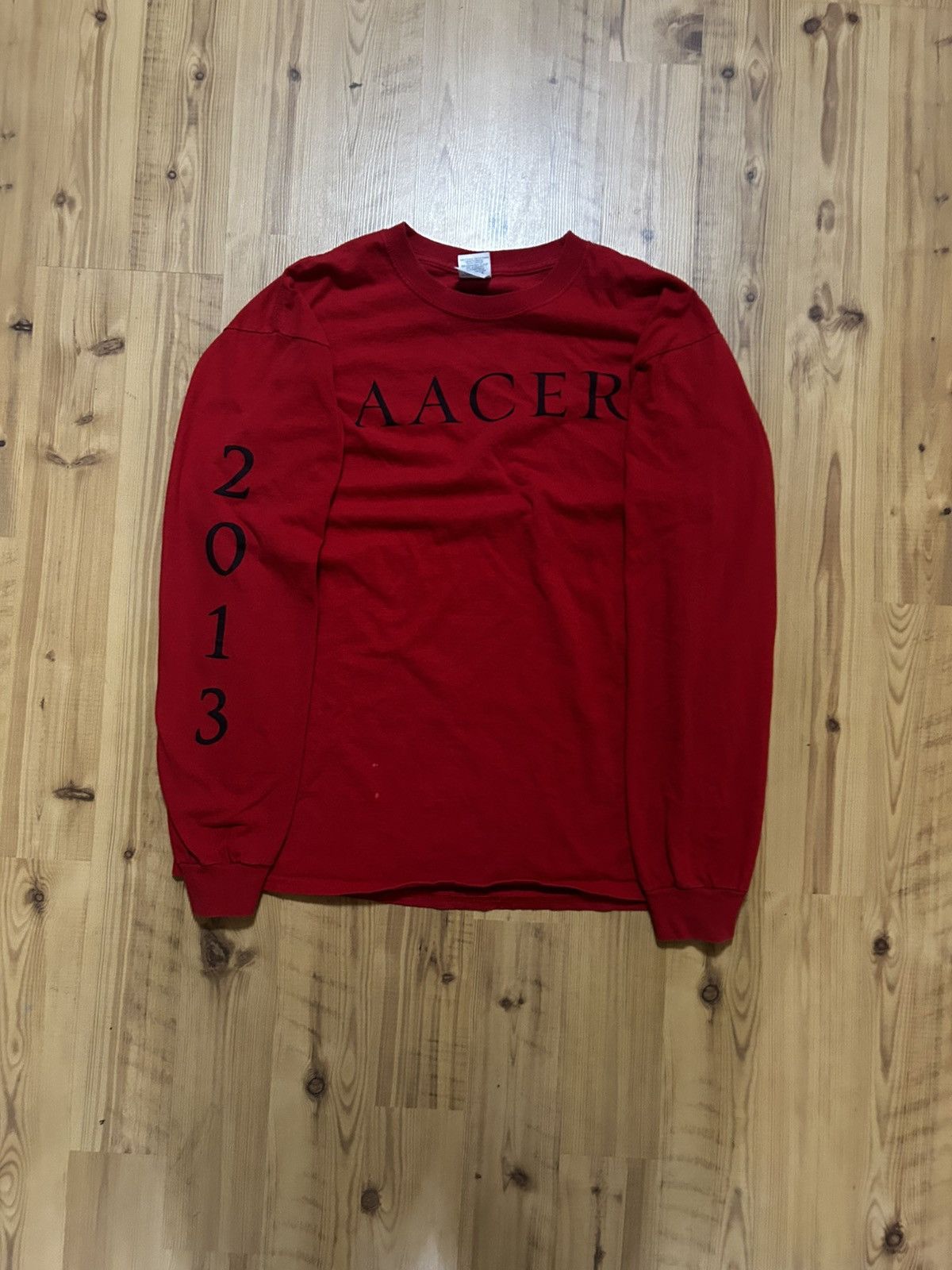 Other Red streetwear long sleeve tee Size US L / EU 52-54 / 3 - 1 Thumbnail