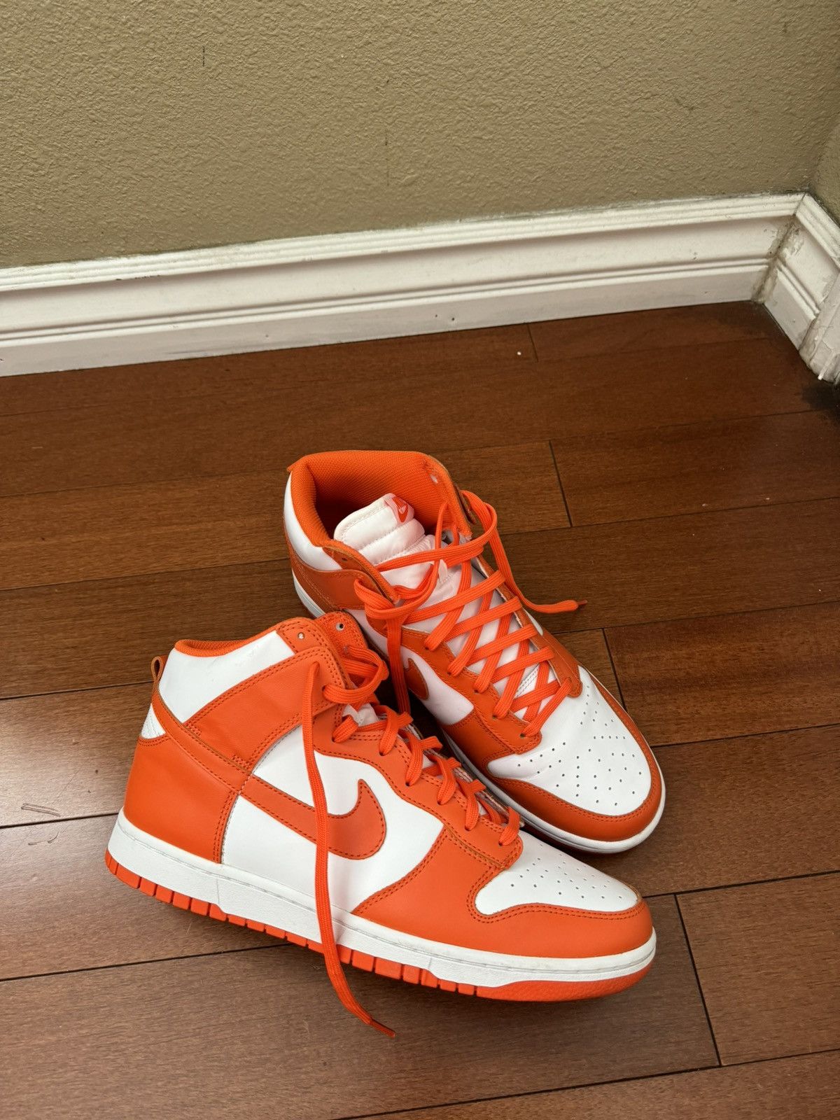 Nike Nike Dunk High Syracuse Size US 11 / EU 44 - 2 Thumbnail