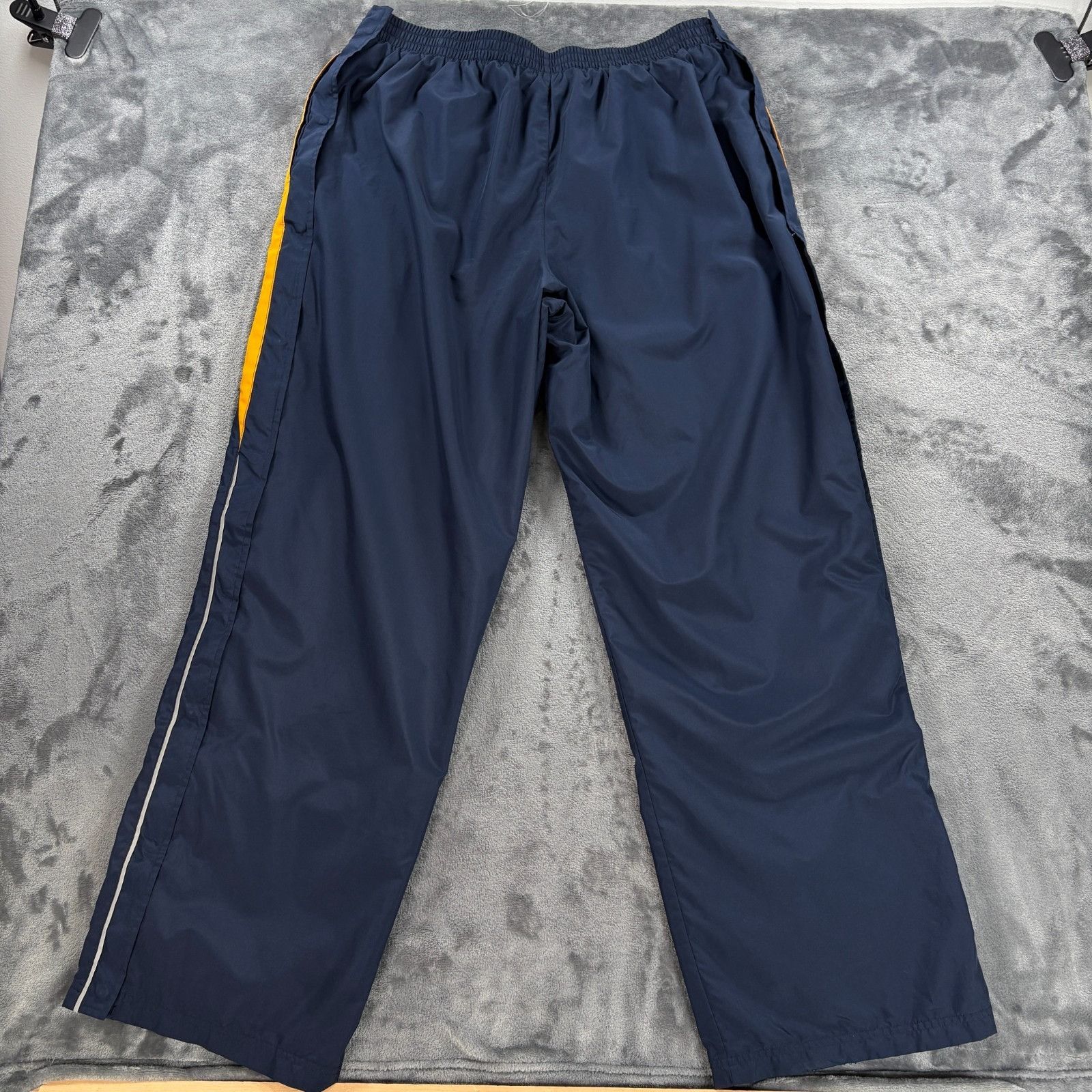 Champion Champion Navy Midshipmen Basketball Snap Away Warm Up Pants Size US 36 / EU 52 - 2 Thumbnail