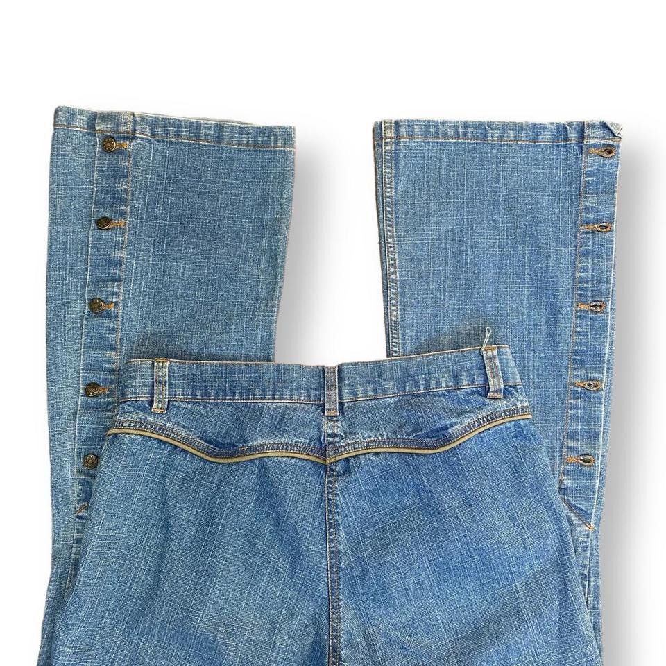 Other Y2K Slit Jeans Size 30" / US 8 / IT 44 - 2 Thumbnail