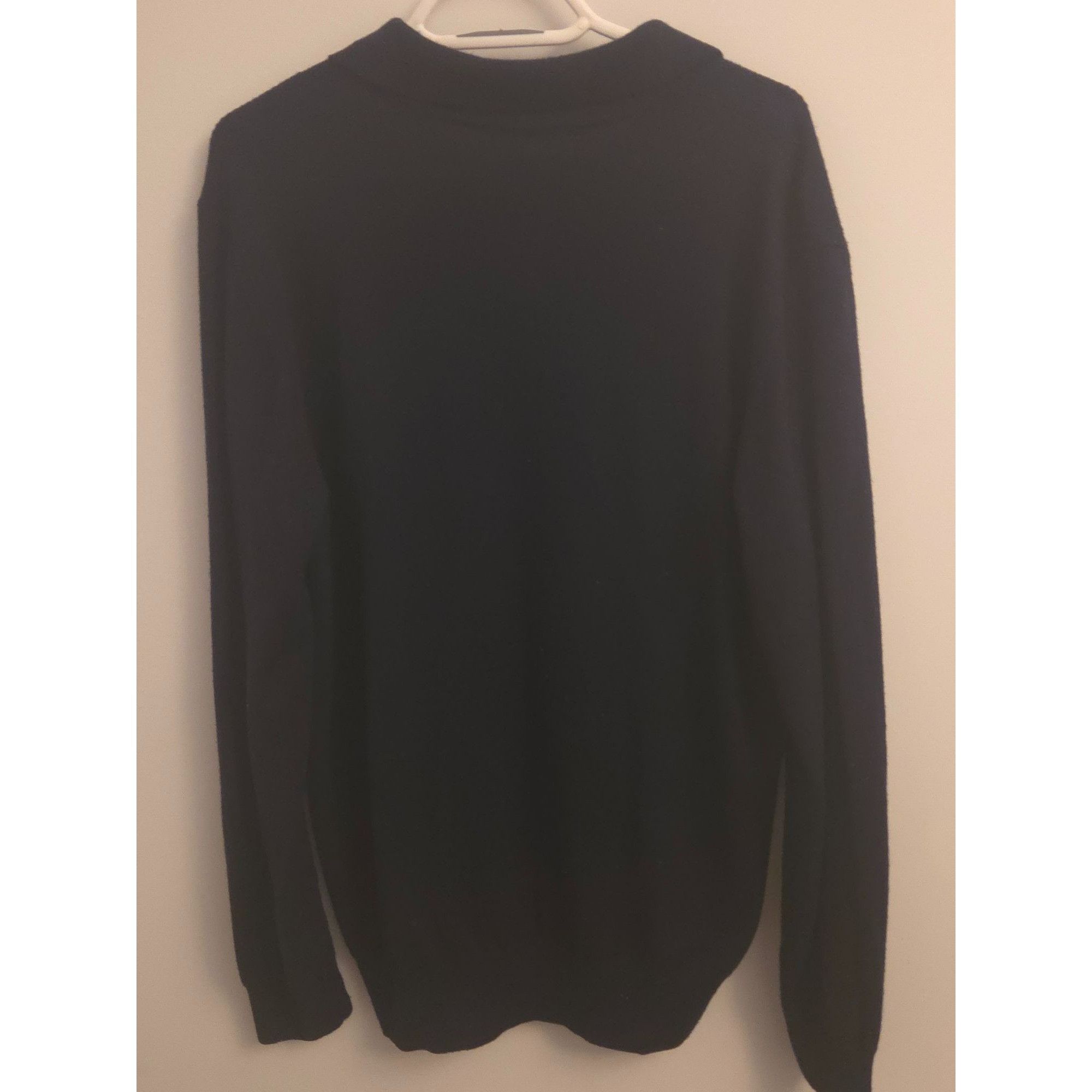 Other FB Class Black Polo Sweater – Made in Italy Size US L / EU 52-54 / 3 - 3 Thumbnail