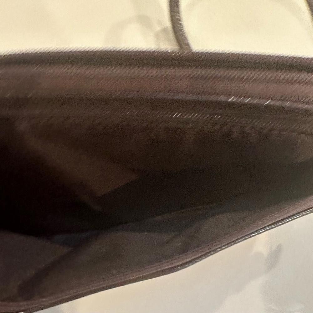 Coach Coach Signature Khaki Mahogany Canvas Double Zip Wristlet Size ONE SIZE - 6 Thumbnail