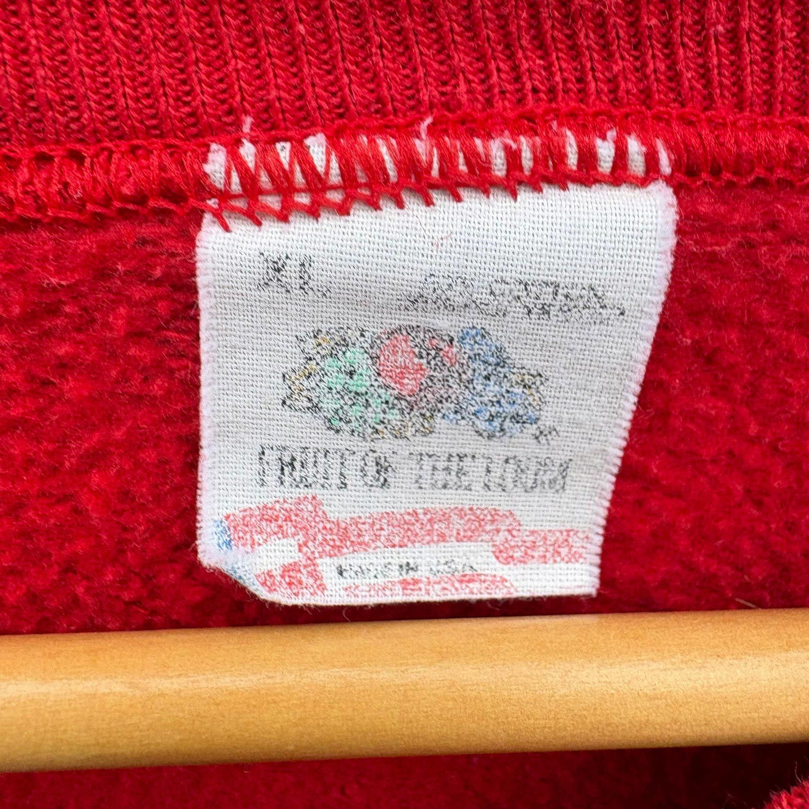 Fruit Of The Loom Vintage 80s Belmont Basketball sweatshirt Size US XL / EU 56 / 4 - 3 Thumbnail