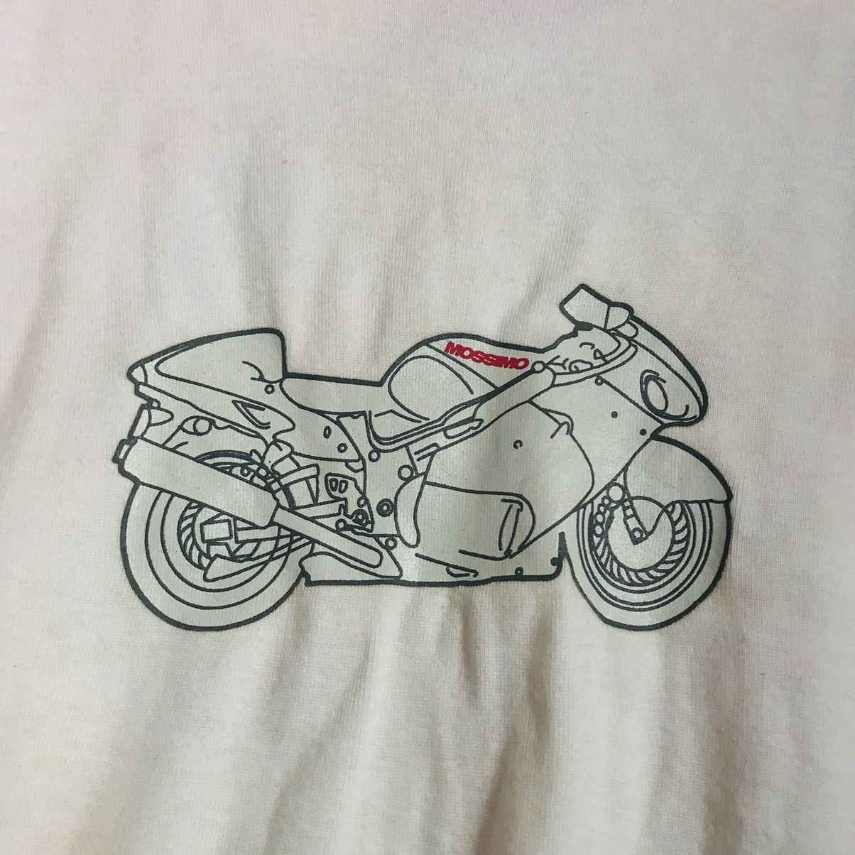 Mossimo × Vintage Vintage Mossimo Motorcycle Baseball Tee Size US L / EU 52-54 / 3 - 4 Thumbnail