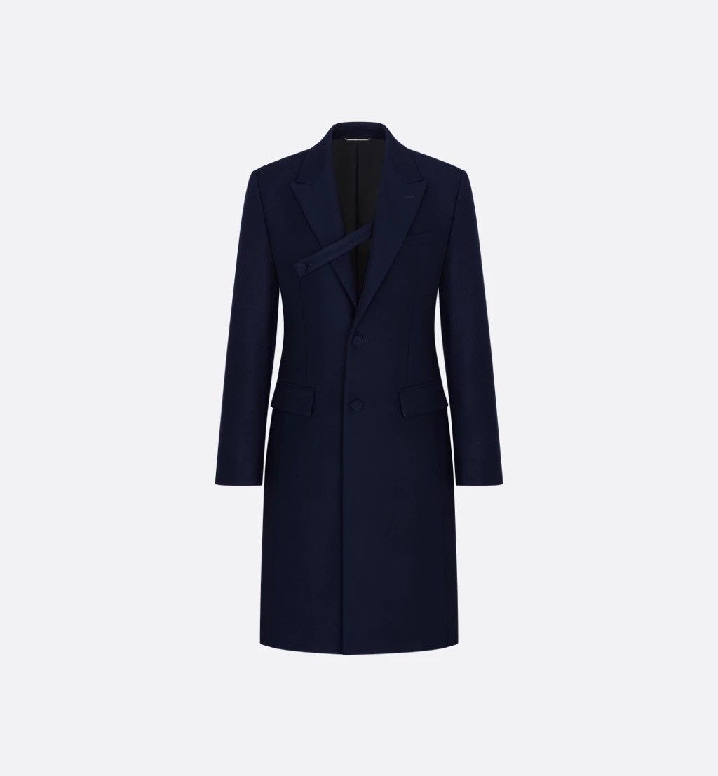 Dior Dior Virgin Wool Long Coat tag size 50 Men - USA Duties Paid Size US L / EU 52-54 / 3 - 1 Thumbnail