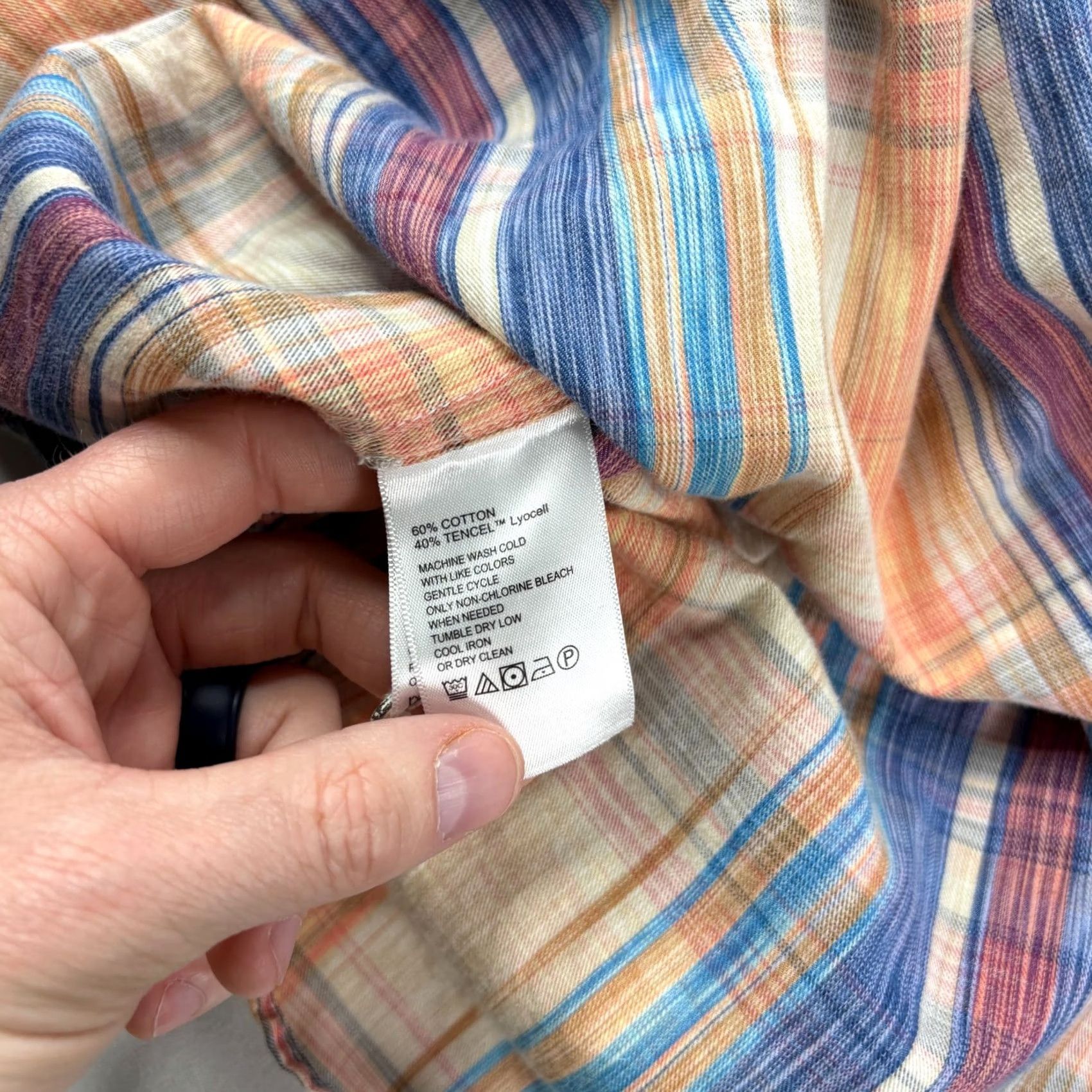 Tommy Bahama VINTAGE Tommy Bahama Shirt Mens 4XB Big Orange Plaid Button Up Long Sleeve Casual Size US XXL / EU 58 / 5 - 7 Thumbnail