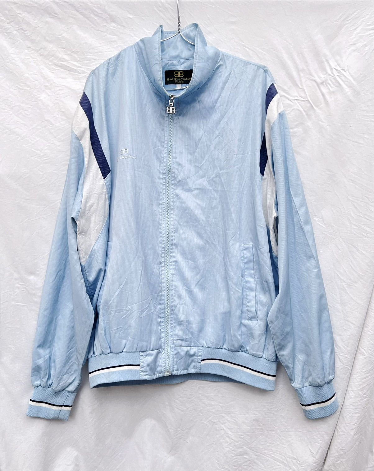 Balenciaga Balenciaga cotton candy blue track jacket ❄️ Size US M / EU 48-50 / 2 - 1 Thumbnail