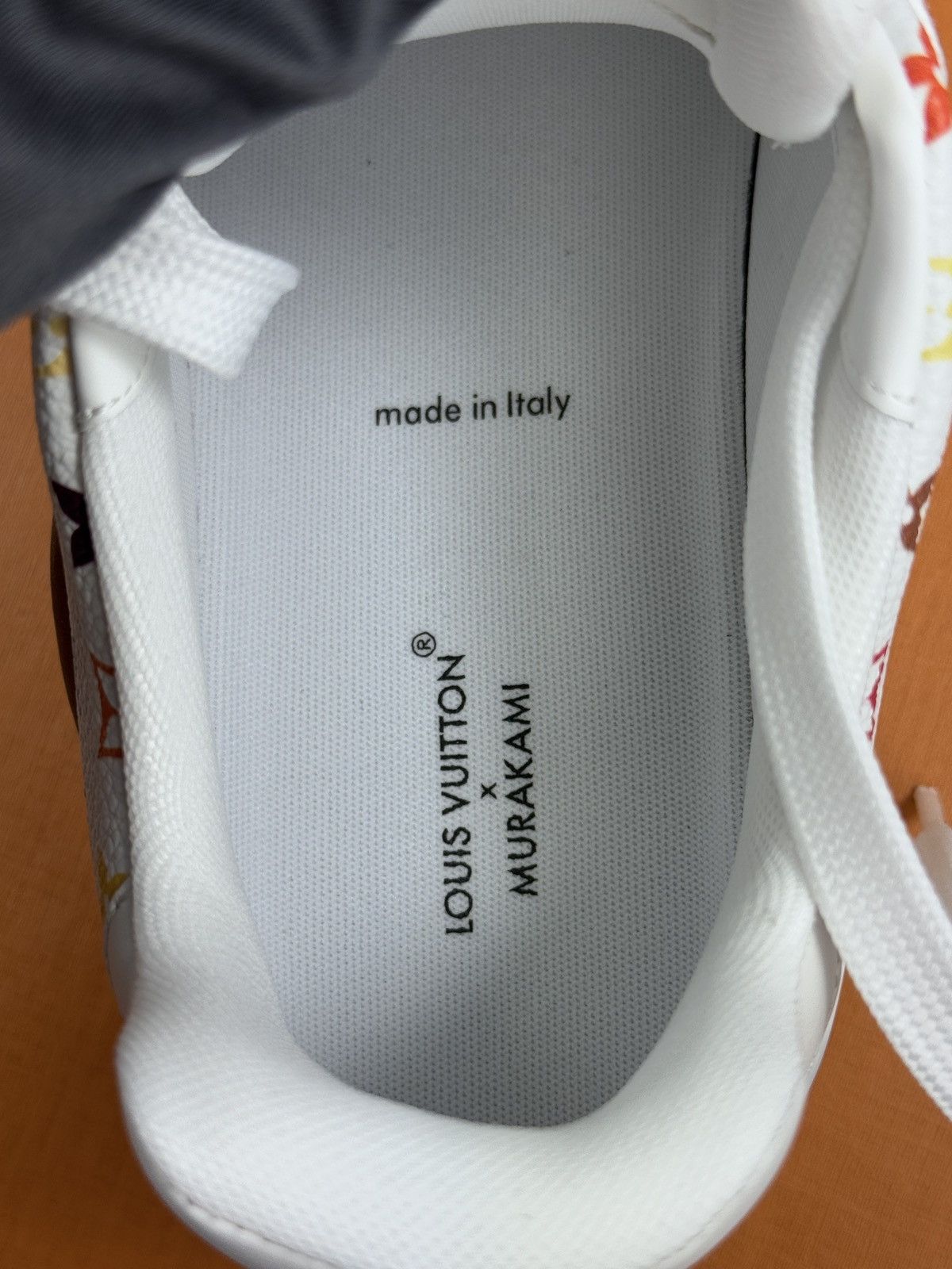 Louis Vuitton × Takashi Murakami MULTI COLOUR MONOGRAM PRINT SNEAKERS Size US 8 / IT 38 - 10 Thumbnail