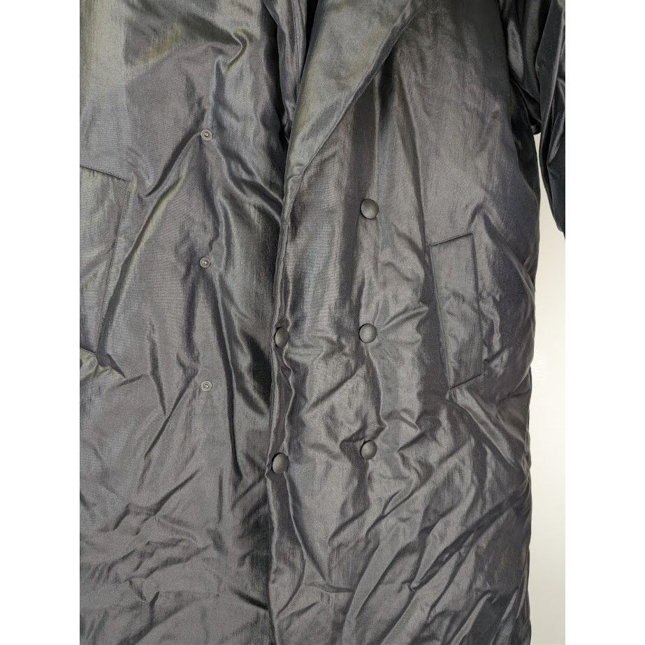 Saint Laurent Paris o1rshd1 Canvas Tech Maxi Coat in Black Size US M / EU 48-50 / 2 - 9 Thumbnail