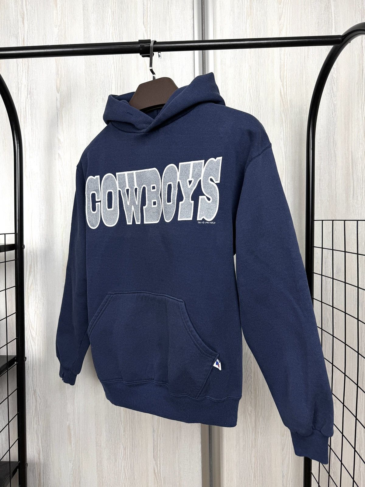 NFL Vintage 1993 Dallas Cowboys NFL Russel Athletic hoodie Size US M / EU 48-50 / 2 - 2 Thumbnail