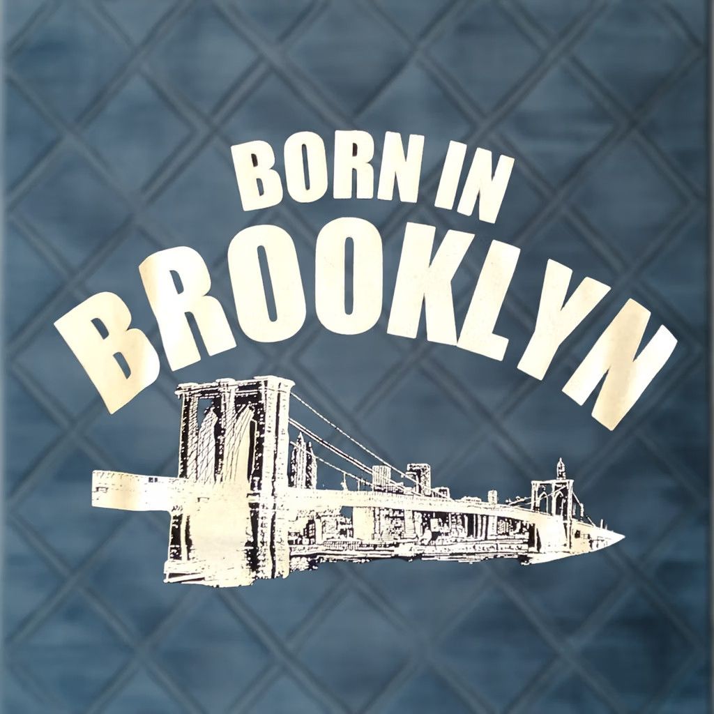 Fruit Of The Loom VINTAGE BORN IN BROOKLYN Brooklyn Bridge T Shirt Men's XXL Awesome Size US XXL / EU 58 / 5 - 1 Thumbnail