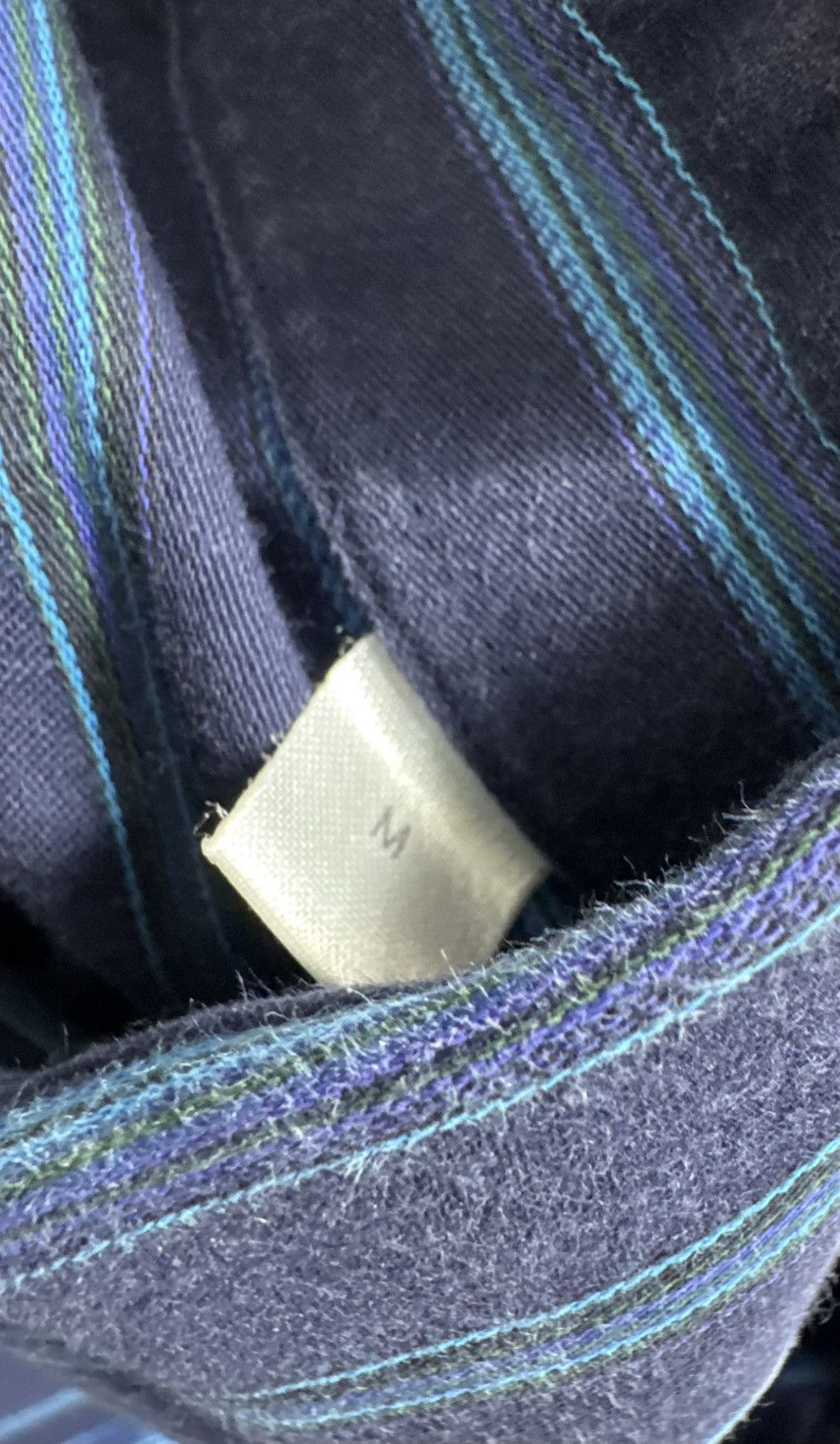 Yves Saint Laurent Yves Saint Laurent YSL Luxury Striped Button Up Shirt Size M Size US M / EU 48-50 / 2 - 9 Thumbnail