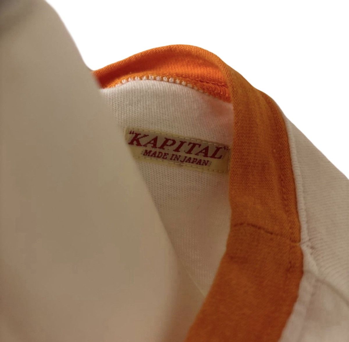 Kapital KAPITAL "Love & Peace and BEETHOVEN" Ringer Tee Size US S / EU 44-46 / 1 - 3 Thumbnail