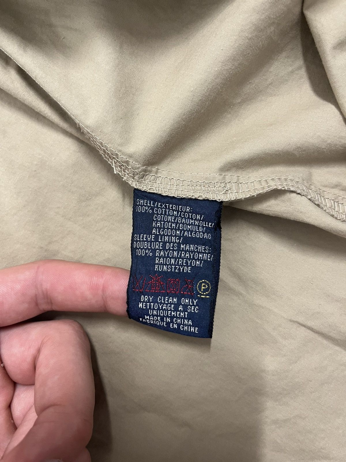 Polo Ralph Lauren Vintage Polo Ralph Lauren Trench Beige Tan Cotton Twill City Size US XXL / EU 58 / 5 - 12 Thumbnail