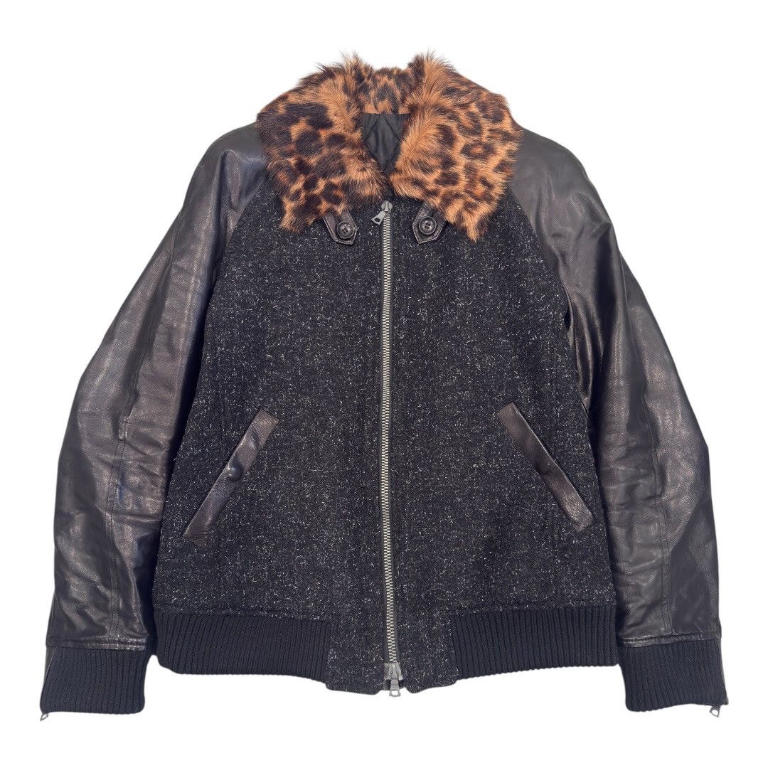 Isamu Katayama Backlash Isamu Katayama BACKLASH Steer & Kid Fur Jacket Black Leopard Size US M / EU 48-50 / 2 - 1 Thumbnail
