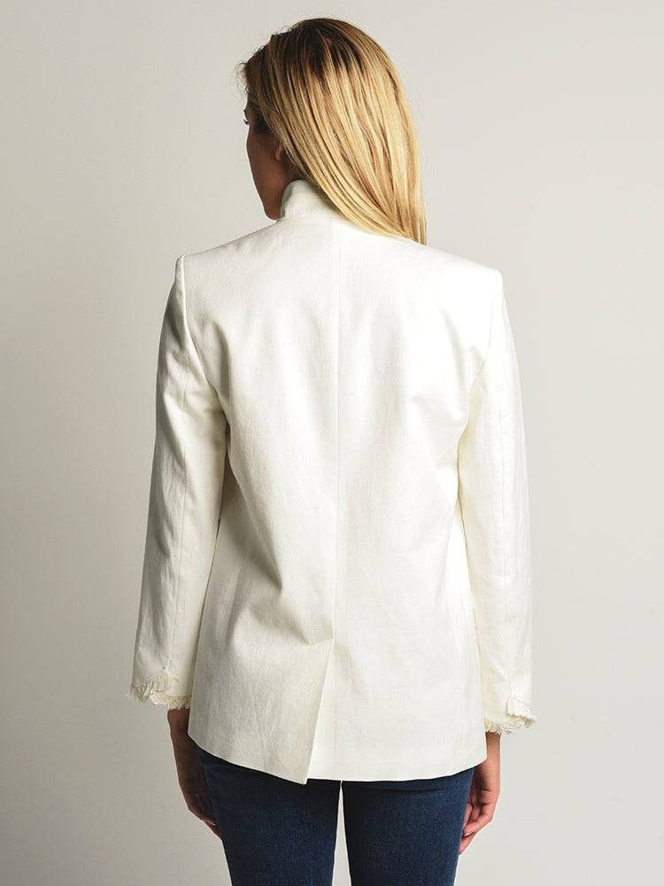 Zadig & Voltaire Zadig & Voltaire Volly Feange Cotton Linen Jacket Size EU 36 Size XS / US 0-2 / IT 36-38 - 3 Thumbnail