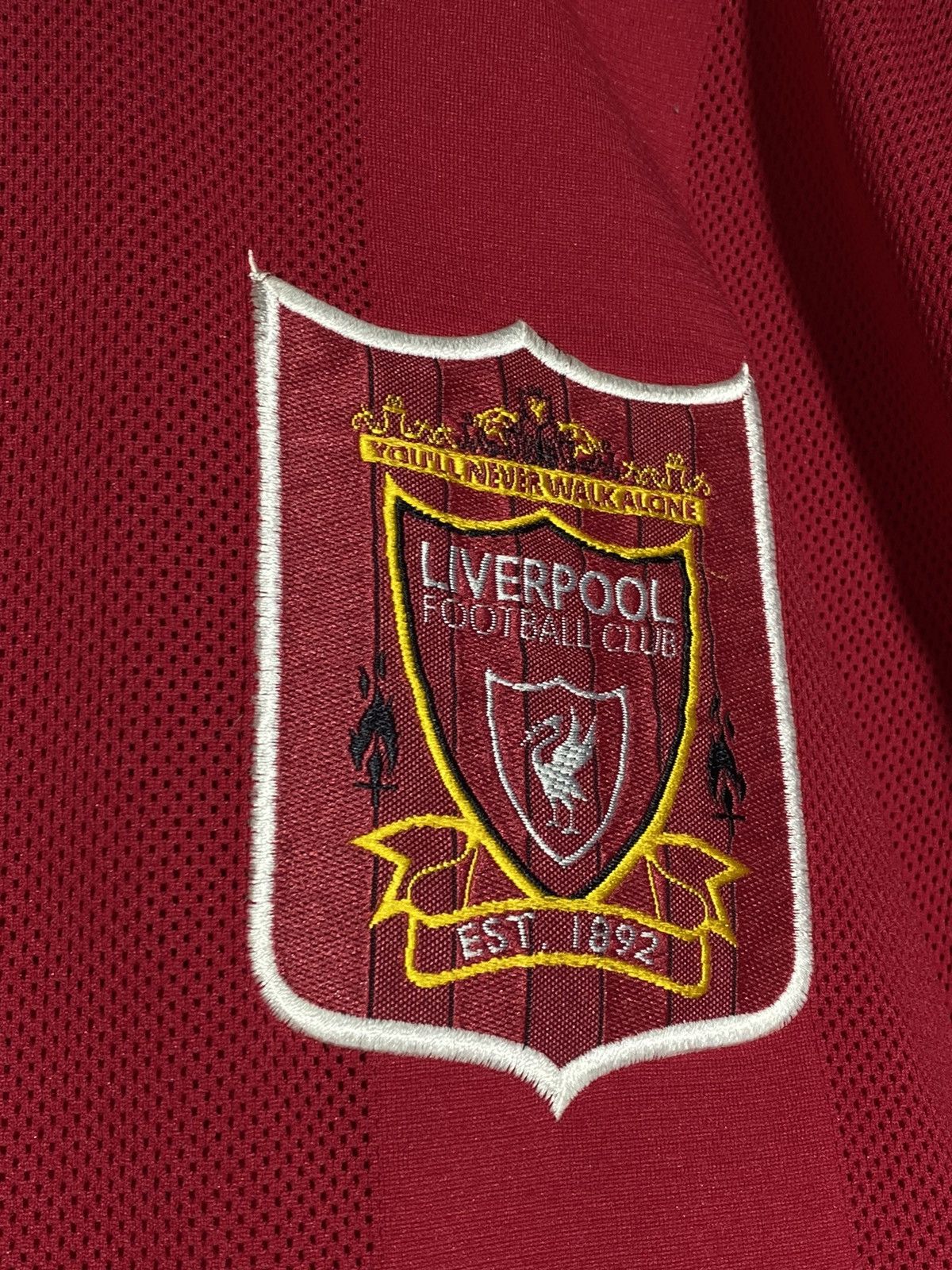 Vintage Vintage Adidas FC Liverpool 1995/96 Home Football Shirt Size US XL / EU 56 / 4 - 4 Thumbnail