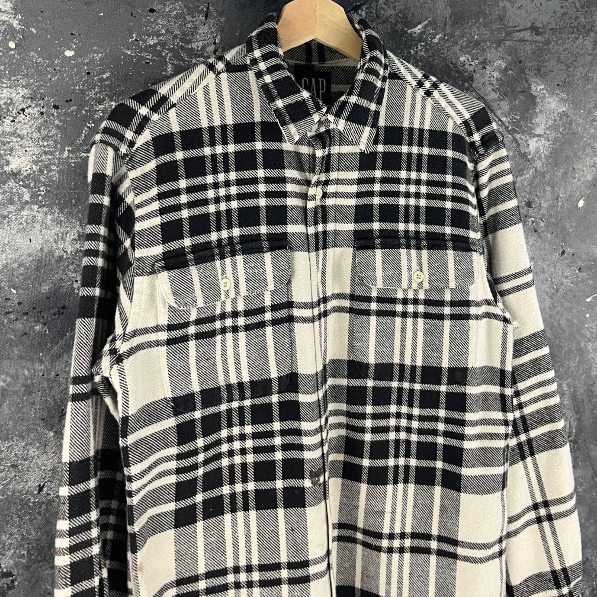 Gap × Vintage Vintage 90’s Gap cotton shirt Size US M / EU 48-50 / 2 - 2 Thumbnail