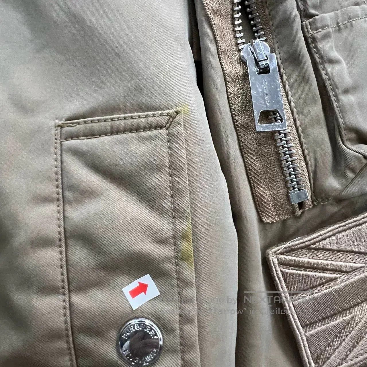 Burberry burberry khaki zip jacket size 36. Size US S / EU 44-46 / 1 - 2 Thumbnail