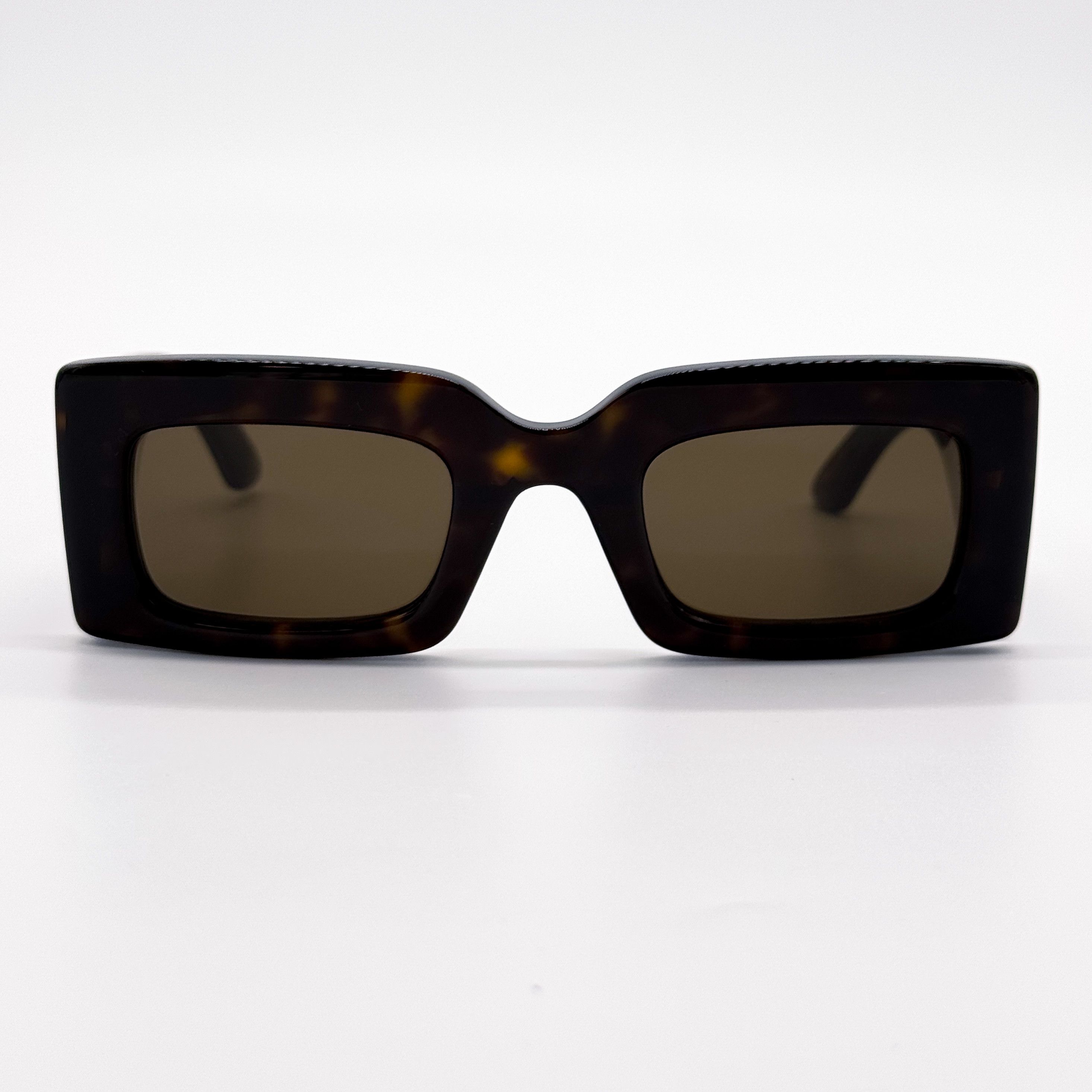 ALEXANDER MCQUEEN‎ AM0433S-002 Havana Havana Brown 50-26-140 M Alexander McQueen AM0433S Sunglasses | Select Eyewear main image 2