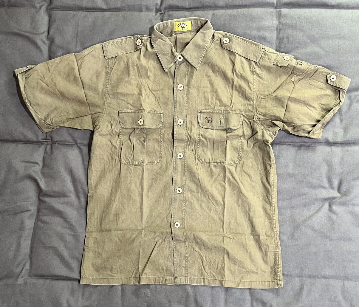 Camel × Vintage Camel 90’s button down shirt Size US L / EU 52-54 / 3 - 1 Thumbnail